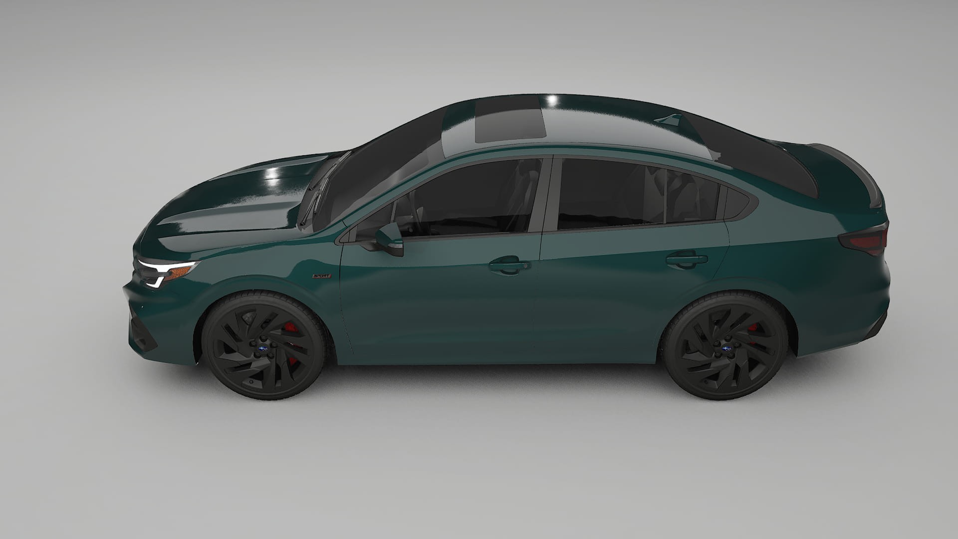 Subaru Legacy BW TPU Lakbeschermingsfolie | INFERNO Kleurveranderende PPF – Volledig Voorgesneden Kit