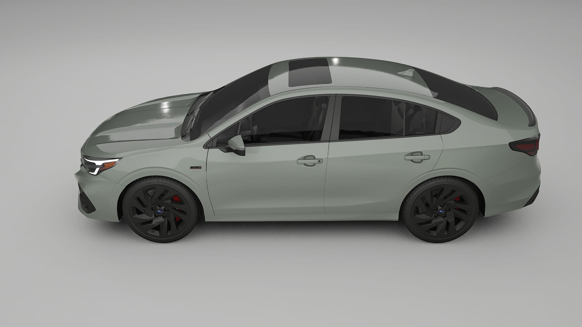 Subaru Legacy BW TPU Lakbeschermingsfolie | SLATE Kleurveranderende PPF – Volledig Voorgesneden Kit