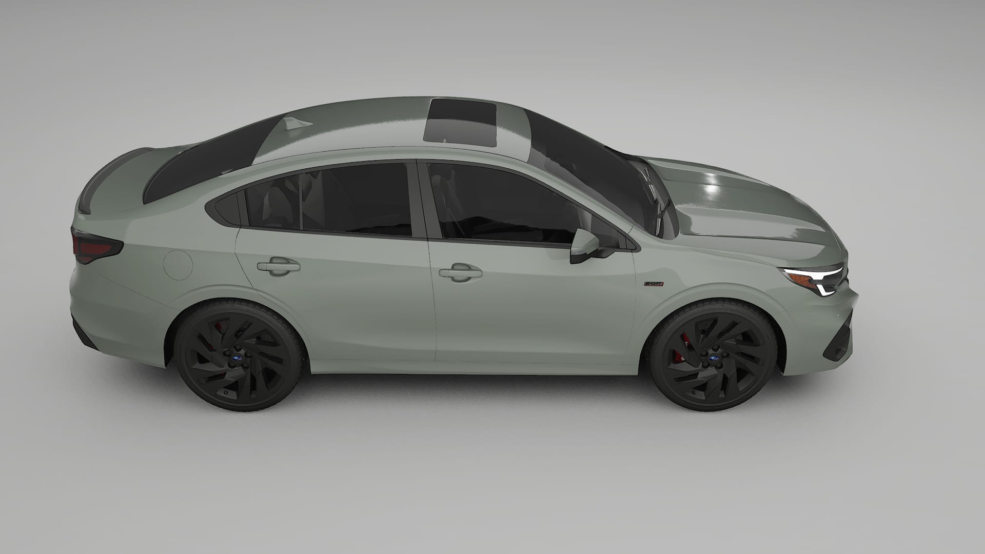 Subaru Legacy BW TPU Lakbeschermingsfolie | SLATE Kleurveranderende PPF – Volledig Voorgesneden Kit