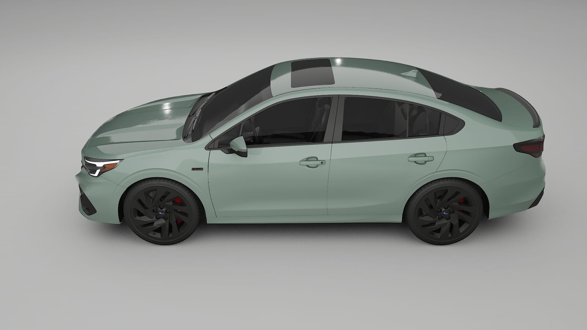 Subaru Legacy BW TPU Lakbeschermingsfolie | CINDER Kleurveranderende PPF – Volledig Voorgesneden Kit
