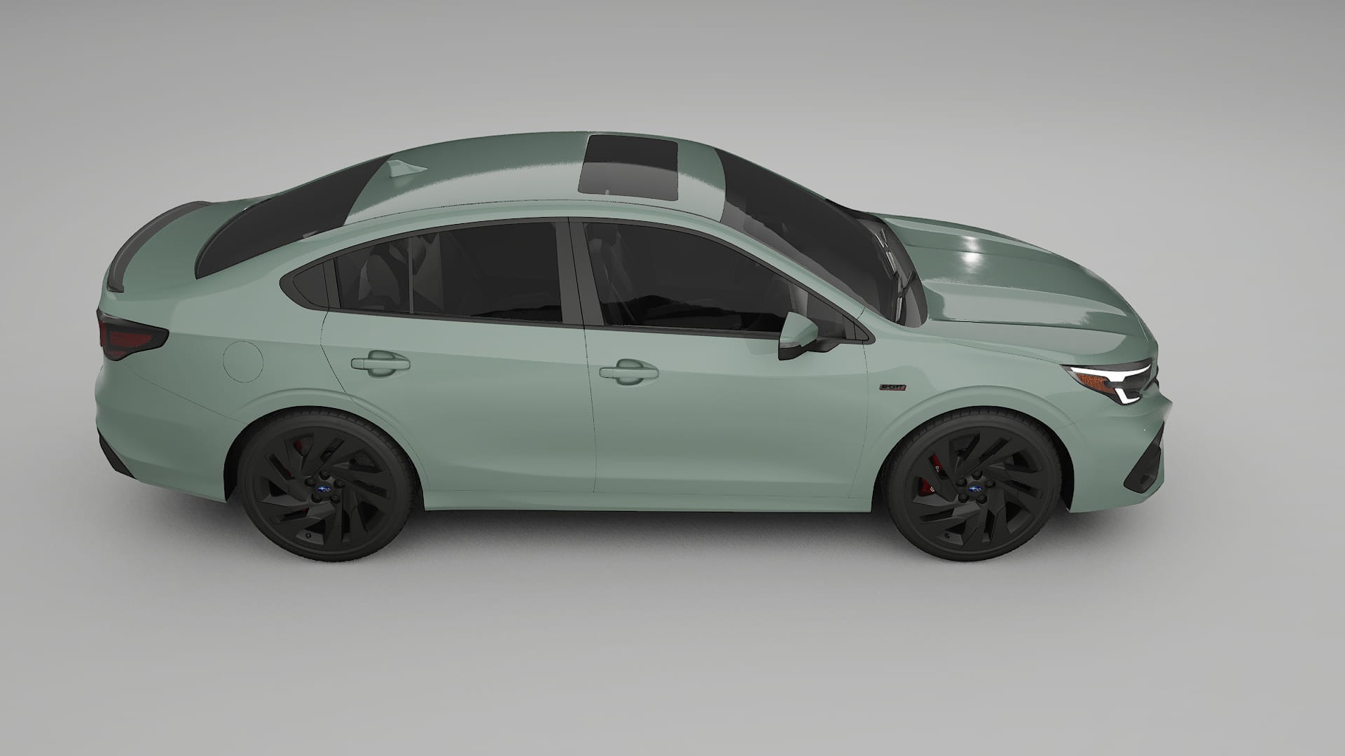 Subaru Legacy BW TPU Lakbeschermingsfolie | CINDER Kleurveranderende PPF – Volledig Voorgesneden Kit