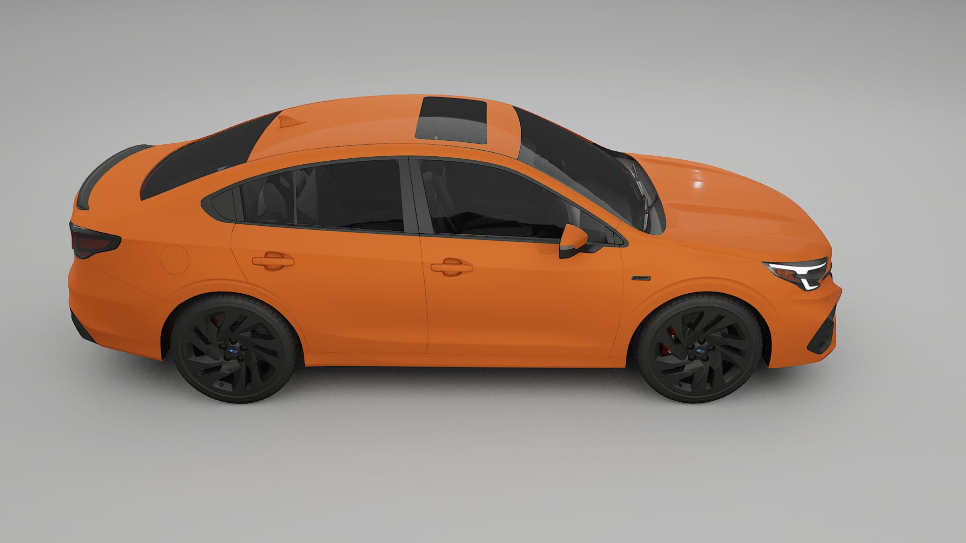 Subaru Legacy BW TPU Lakbeschermingsfolie | ROCKET Kleurveranderende PPF – Volledig Voorgesneden Kit