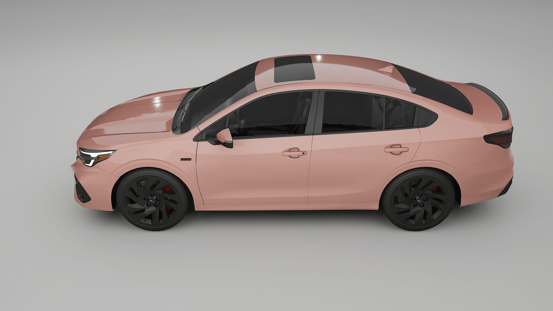 Subaru Legacy BW TPU Lakbeschermingsfolie | BLUSH Kleurveranderende PPF – Volledig Voorgesneden Kit