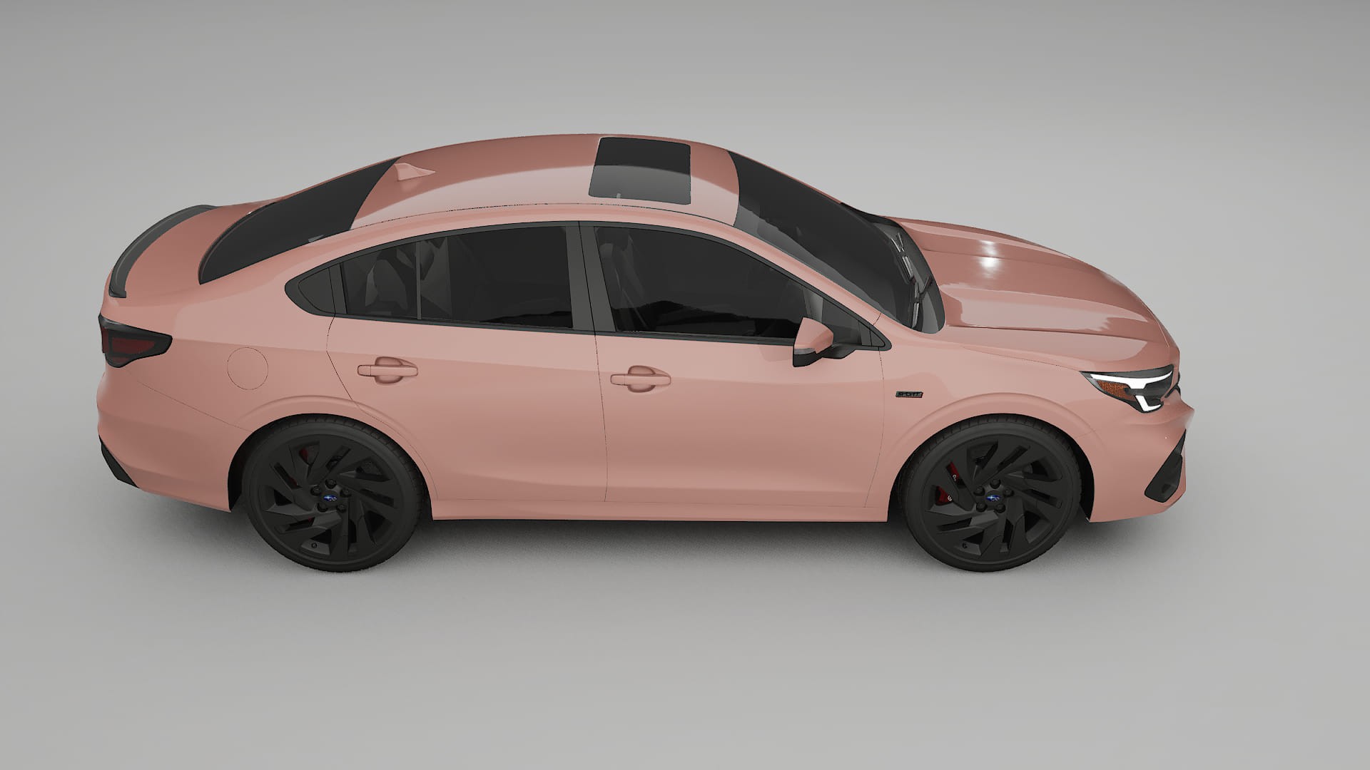 Subaru Legacy BW TPU Lakbeschermingsfolie | BLUSH Kleurveranderende PPF – Volledig Voorgesneden Kit