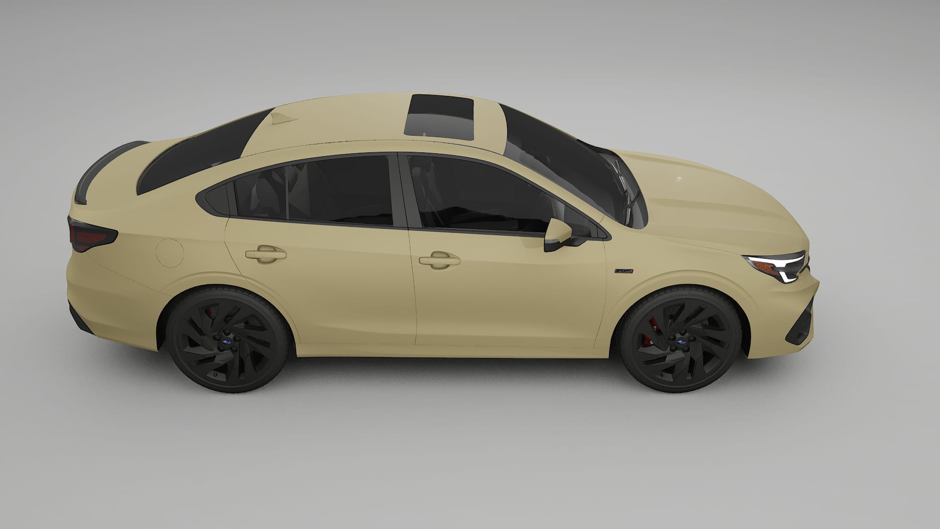 Subaru Legacy BW TPU Lakbeschermingsfolie | SAND Kleurveranderende PPF – Volledig Voorgesneden Kit