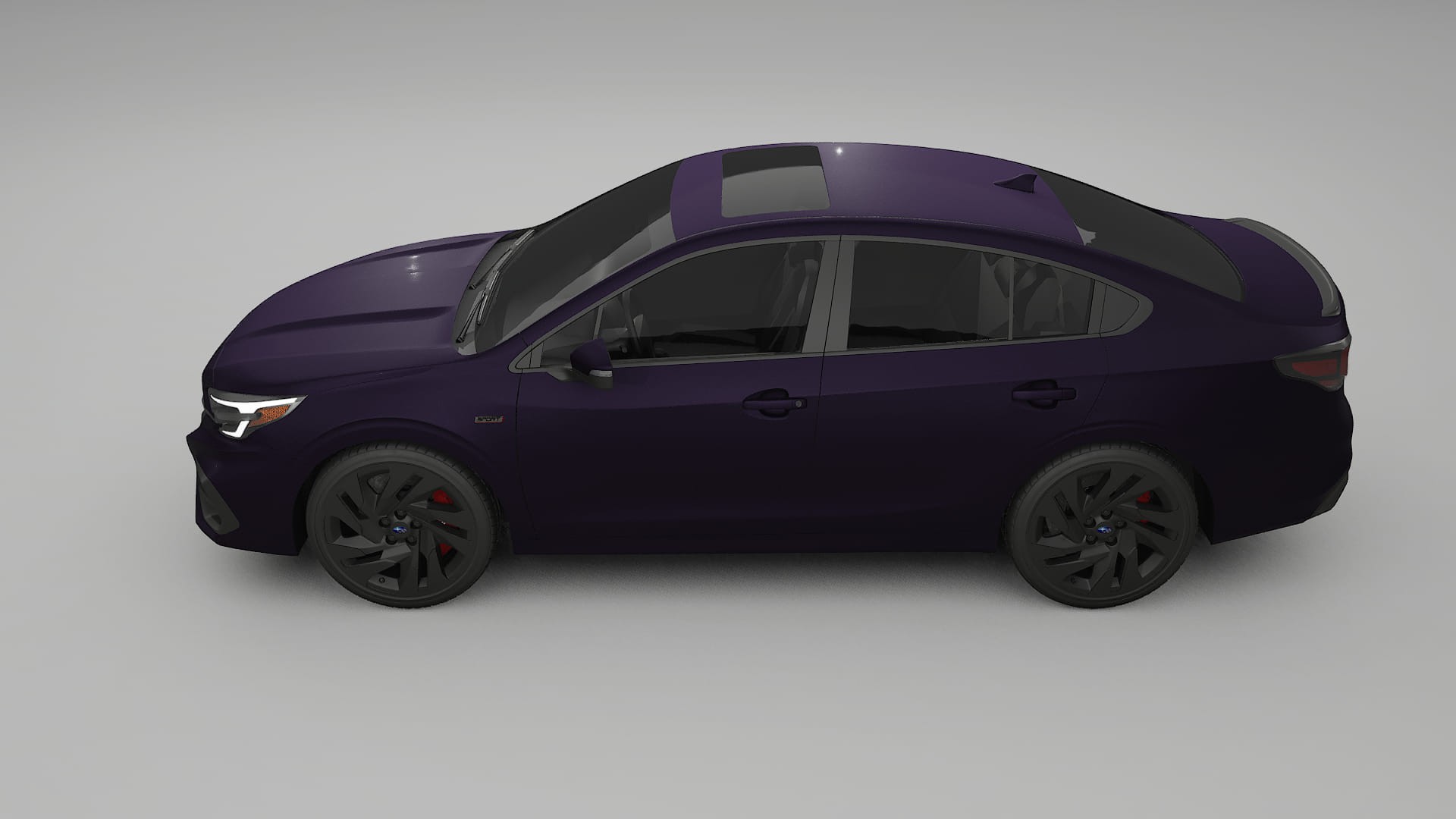 Subaru Legacy BW TPU Lakbeschermingsfolie | VIOLET Kleurveranderende PPF – Volledig Voorgesneden Kit