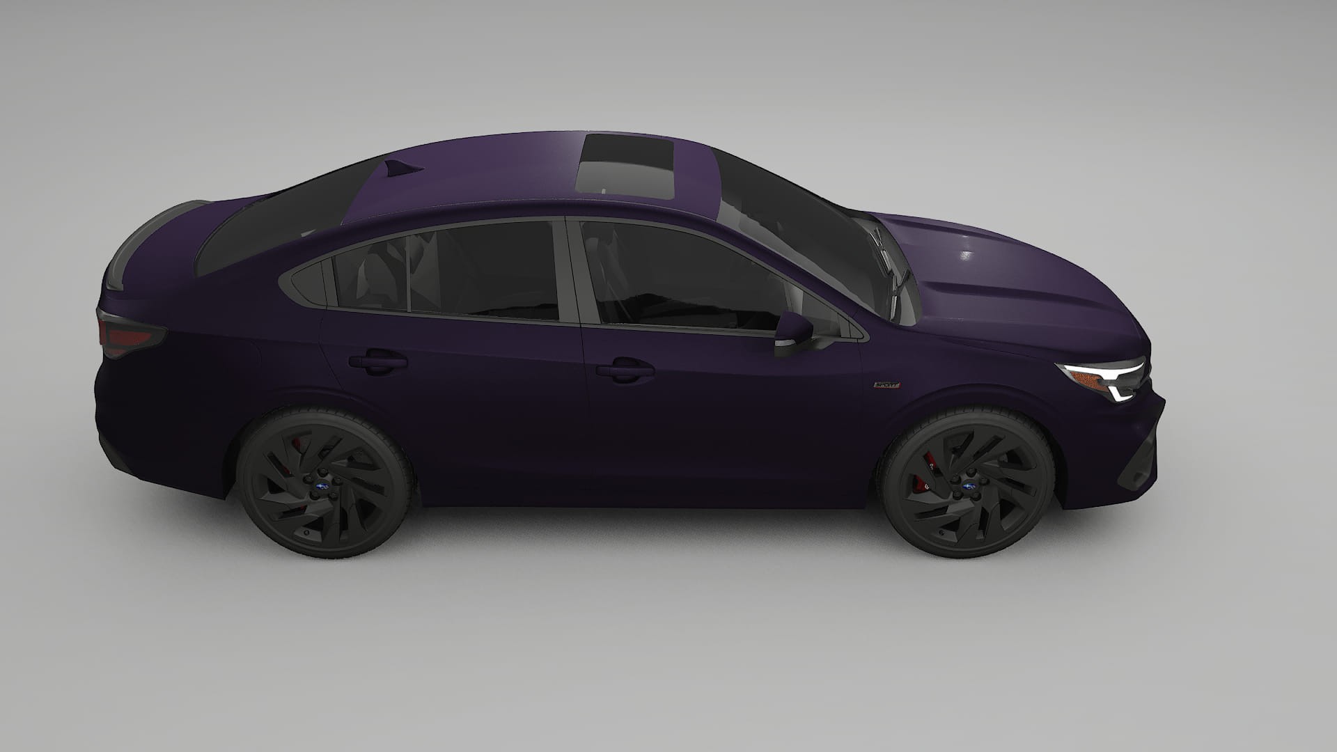 Subaru Legacy BW TPU Lakbeschermingsfolie | VIOLET Kleurveranderende PPF – Volledig Voorgesneden Kit