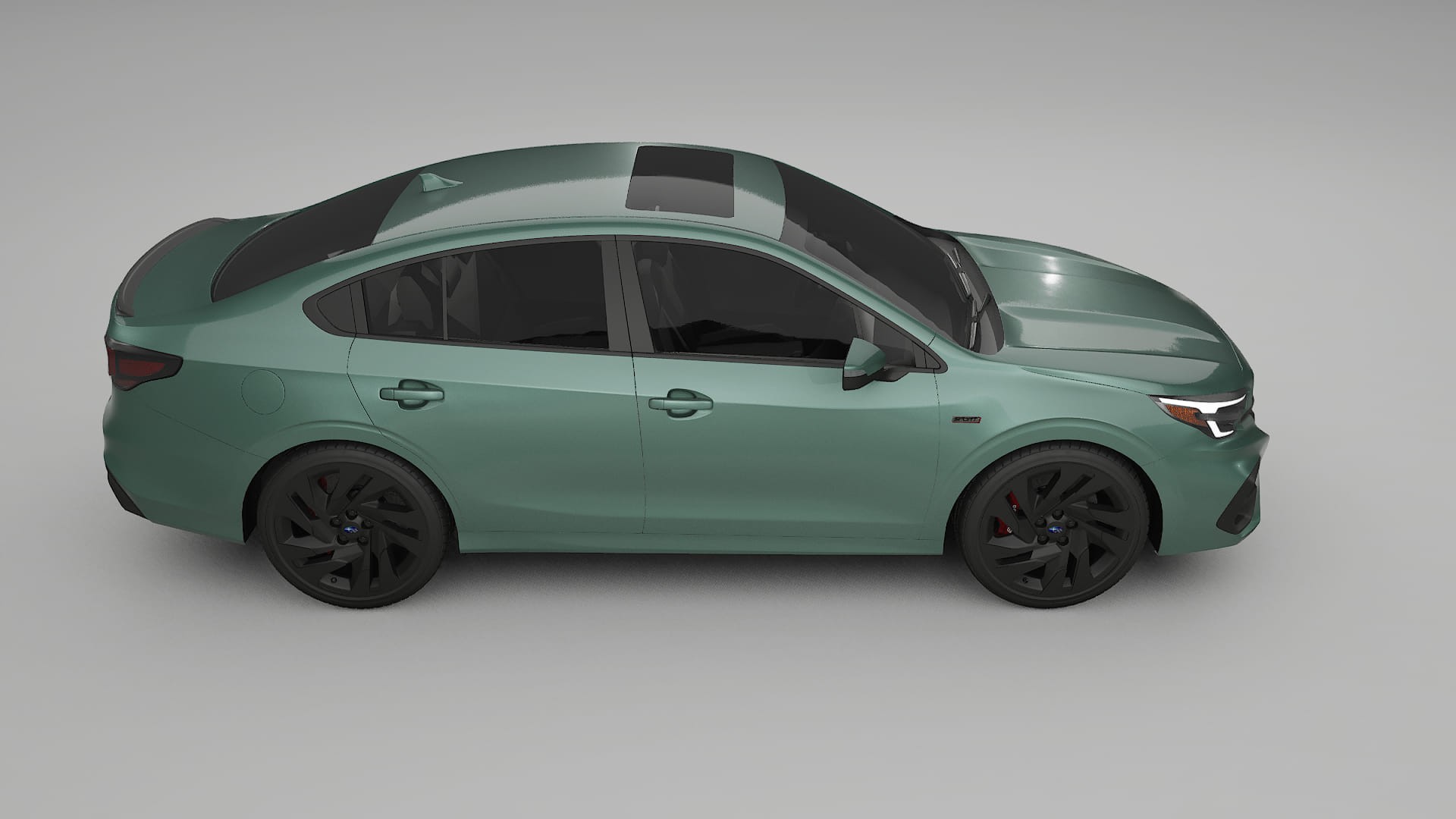 Subaru Legacy BW TPU Lakbeschermingsfolie | EVERGREEN Kleurveranderende PPF – Volledig Voorgesneden Kit