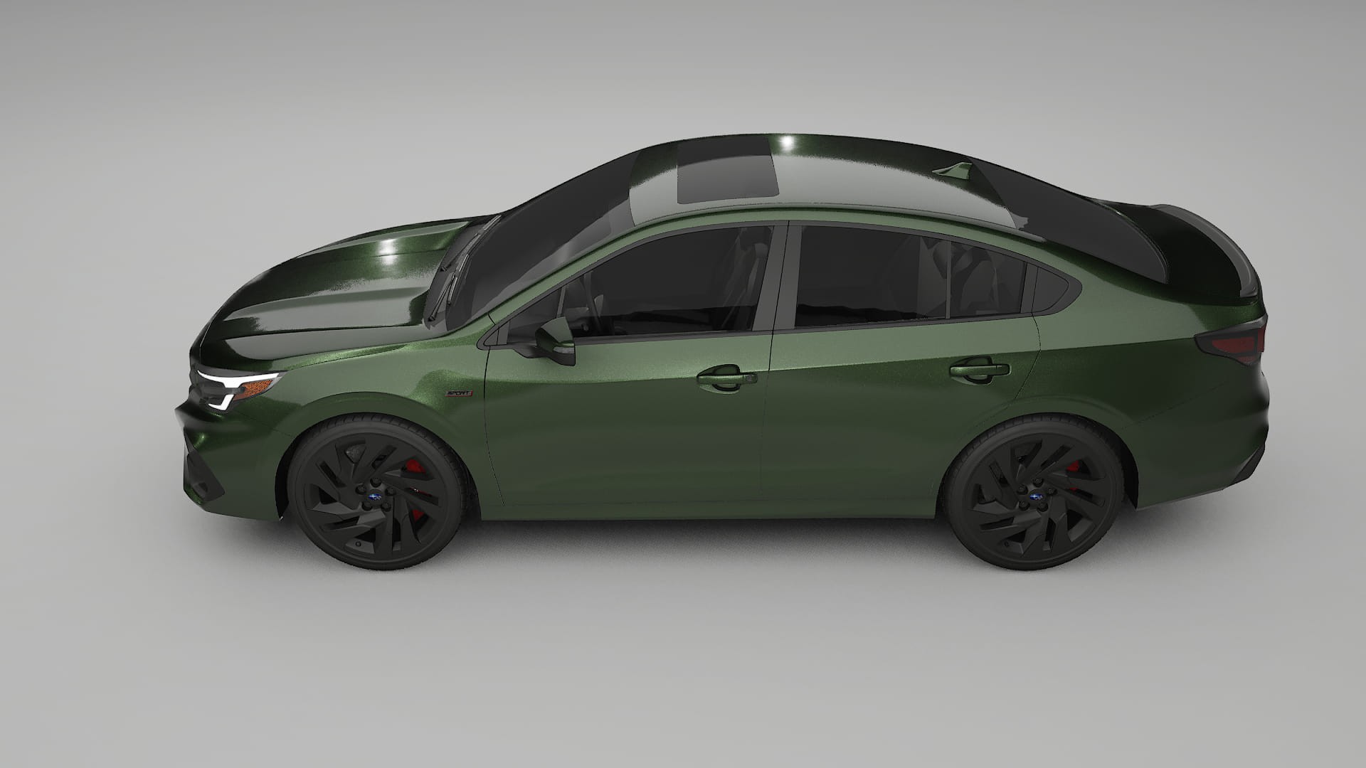 Subaru Legacy BW TPU Lakbeschermingsfolie | LAGOON Kleurveranderende PPF – Volledig Voorgesneden Kit