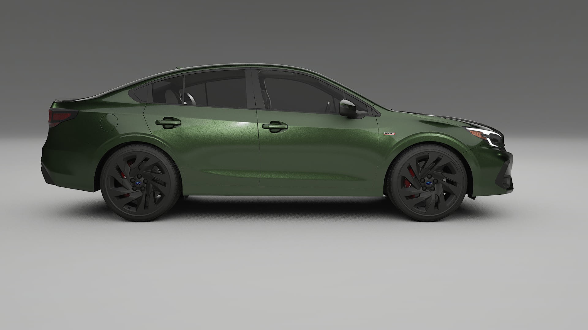 Subaru Legacy BW TPU Lakbeschermingsfolie | LAGOON Kleurveranderende PPF – Volledig Voorgesneden Kit