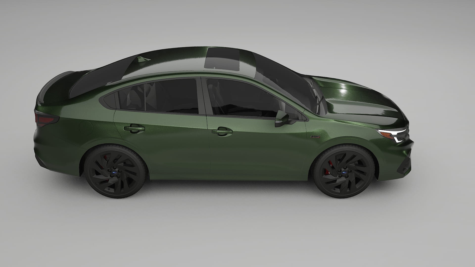 Subaru Legacy BW TPU Lakbeschermingsfolie | LAGOON Kleurveranderende PPF – Volledig Voorgesneden Kit