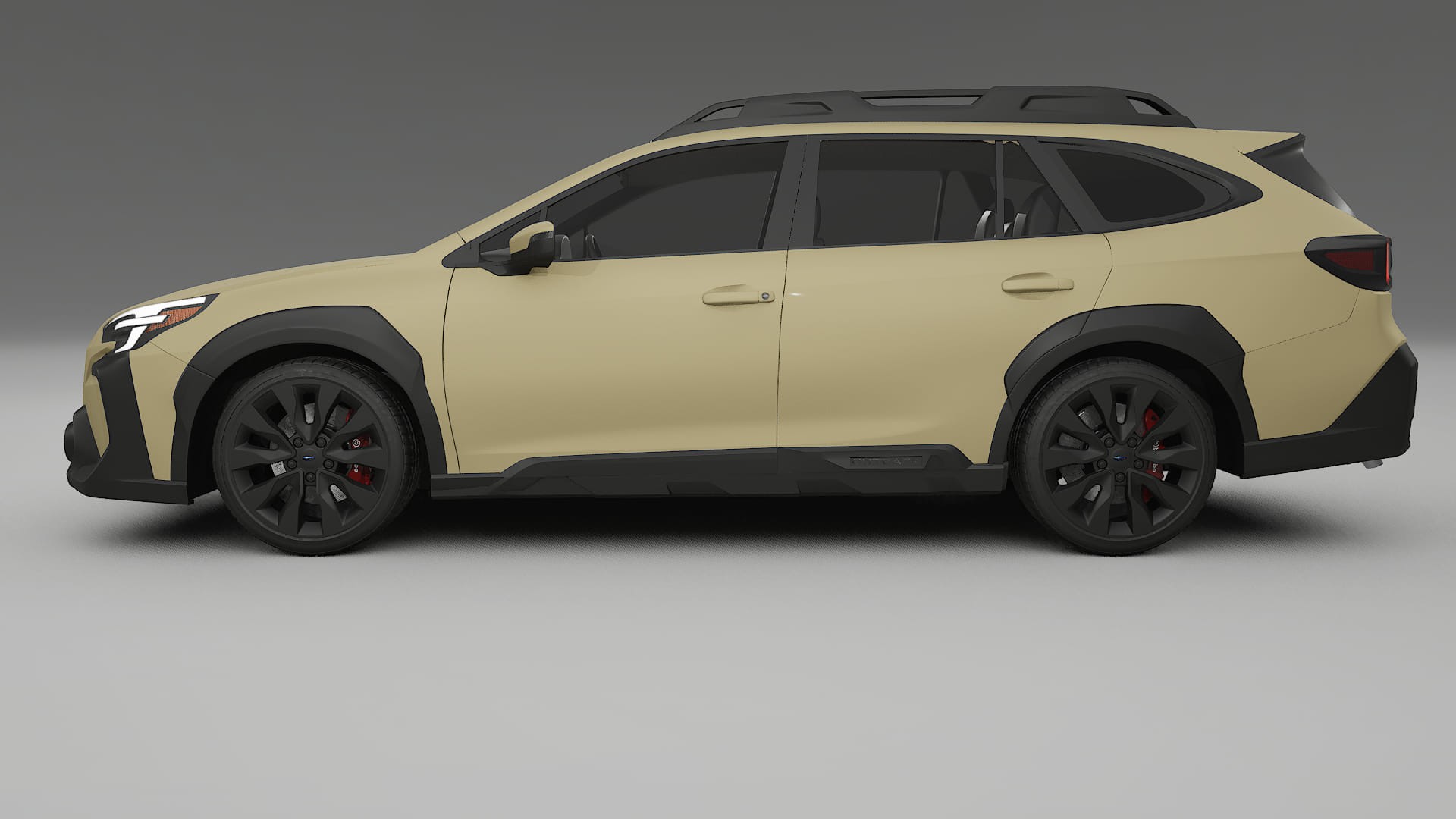 Subaru Outback VI BS facelift LCI TPU Lakbeschermingsfolie | SAND Kleurveranderende PPF – Volledig Voorgesneden Kit