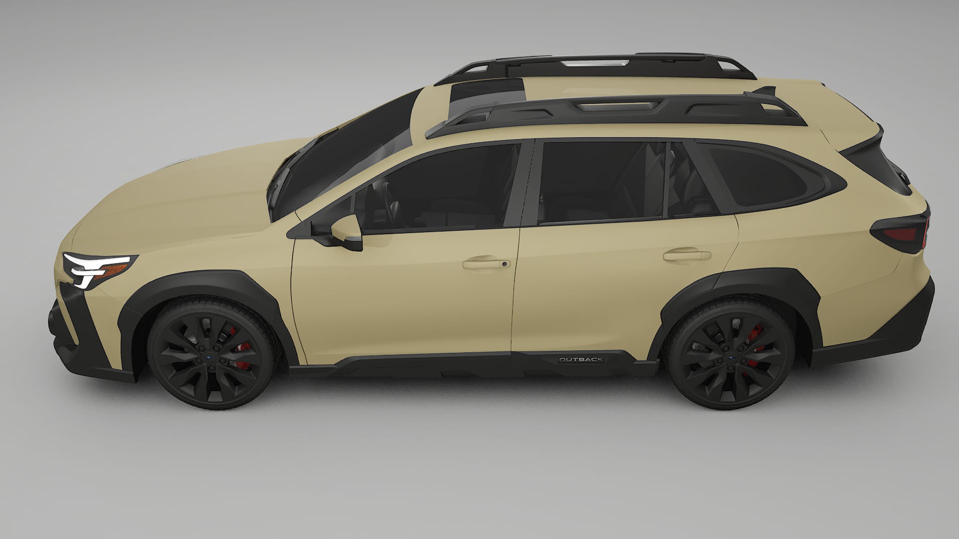 Subaru Outback VI BS facelift LCI TPU Lakbeschermingsfolie | SAND Kleurveranderende PPF – Volledig Voorgesneden Kit