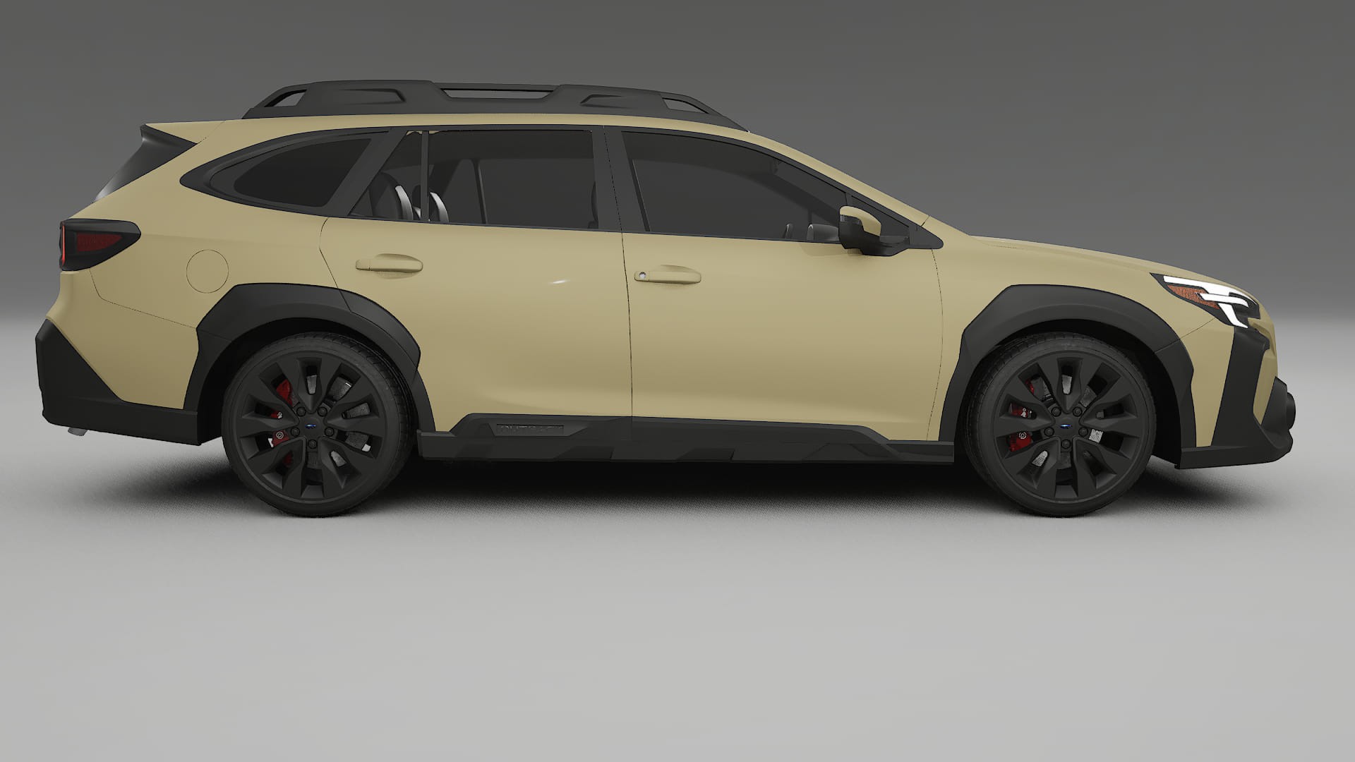 Subaru Outback VI BS facelift LCI TPU Lakbeschermingsfolie | SAND Kleurveranderende PPF – Volledig Voorgesneden Kit