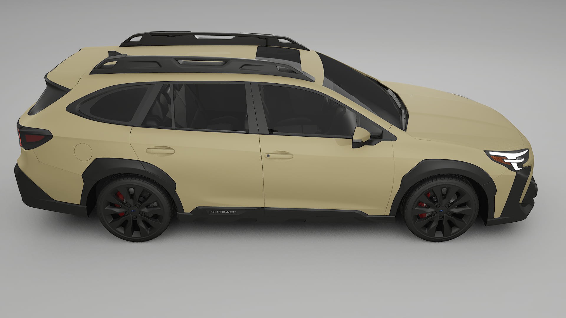Subaru Outback VI BS facelift LCI TPU Lakbeschermingsfolie | SAND Kleurveranderende PPF – Volledig Voorgesneden Kit