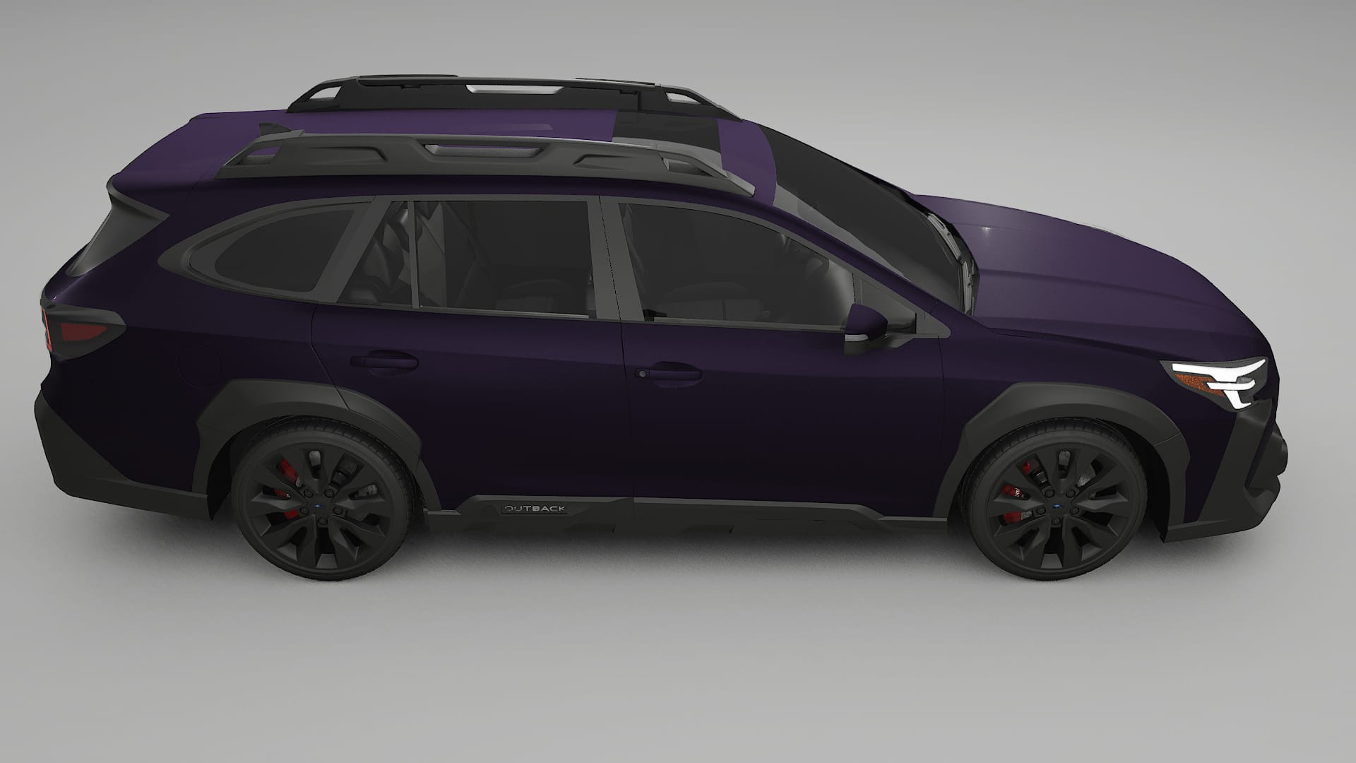 Subaru Outback VI BS facelift LCI TPU Lakbeschermingsfolie | VIOLET Kleurveranderende PPF – Volledig Voorgesneden Kit