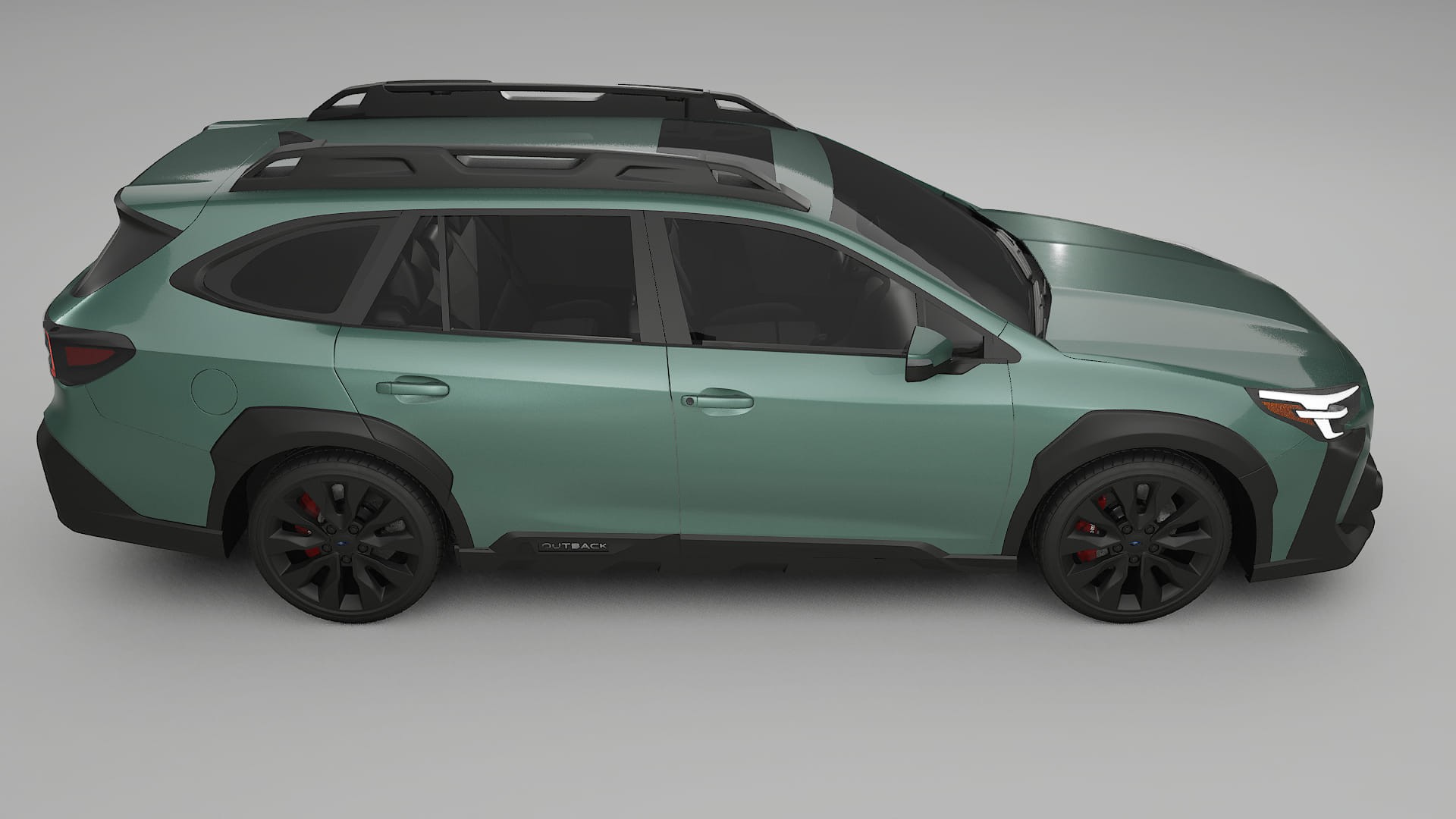 Subaru Outback VI BS facelift LCI TPU Lakbeschermingsfolie | EVERGREEN Kleurveranderende PPF – Volledig Voorgesneden Kit