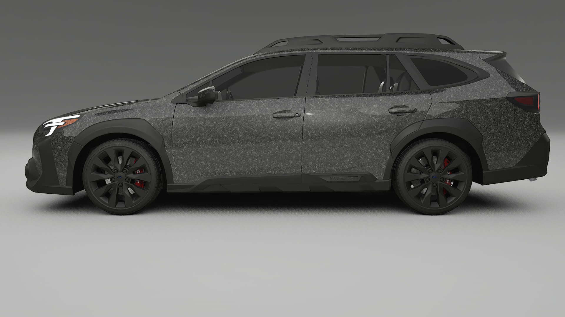 Subaru Outback VI BS facelift LCI TPU Lakbeschermingsfolie | FORGED S Kleurveranderende PPF – Volledig Voorgesneden Kit