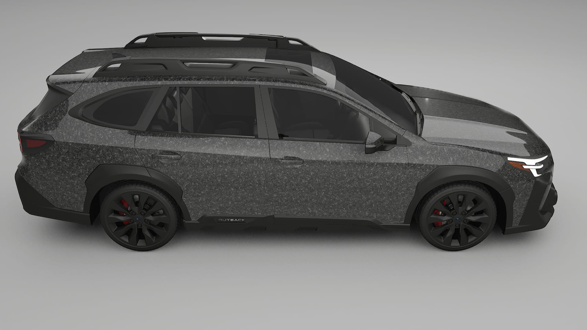 Subaru Outback VI BS facelift LCI TPU Lakbeschermingsfolie | FORGED S Kleurveranderende PPF – Volledig Voorgesneden Kit