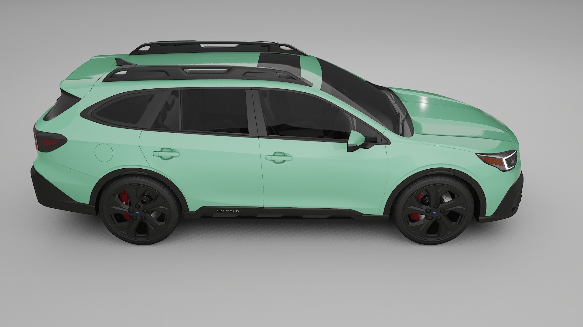 Subaru Outback VI BS prefacelift pre LCI TPU Lakbeschermingsfolie | DUSTY Kleurveranderende PPF – Volledig Voorgesneden Kit