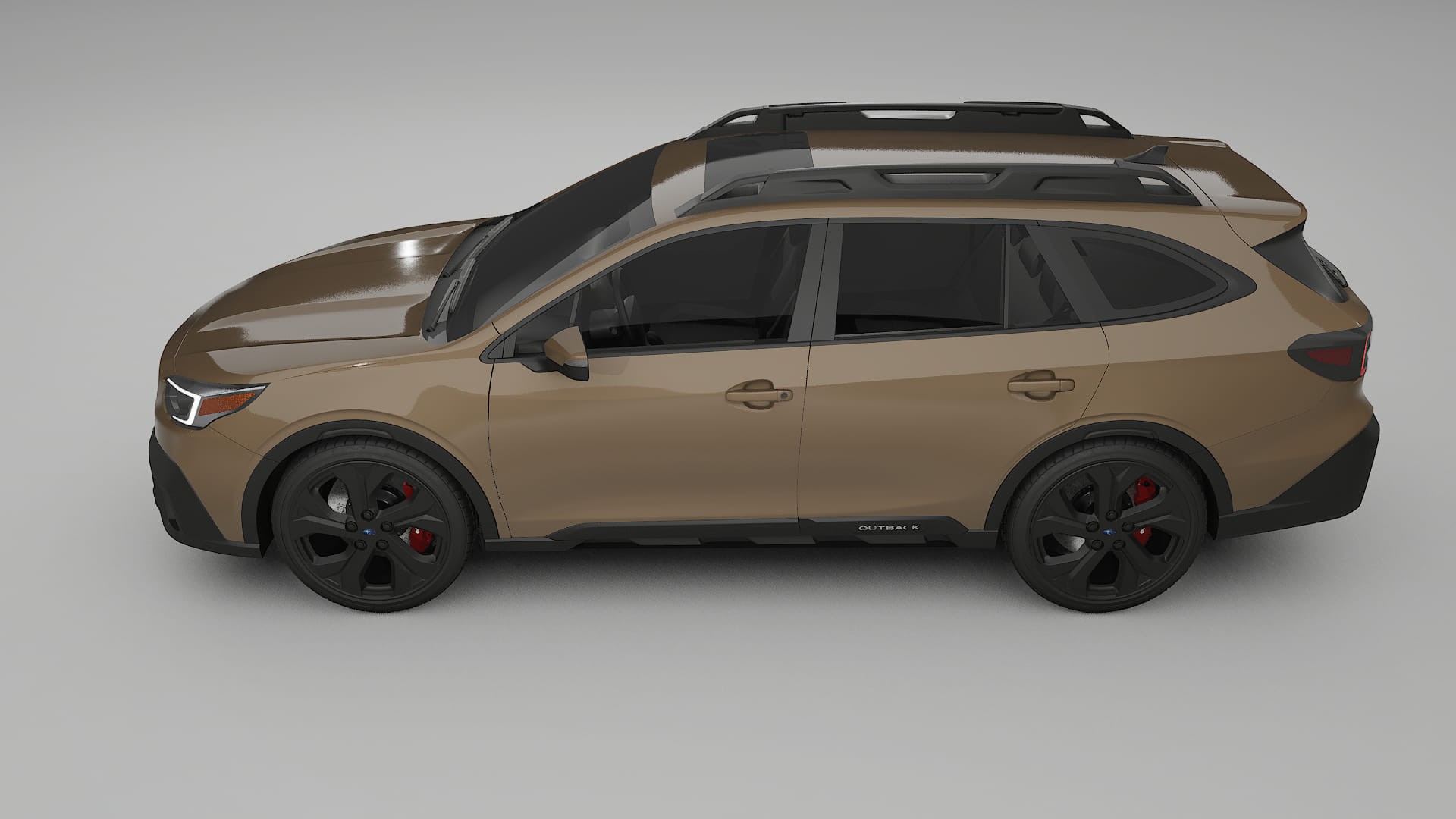 Subaru Outback VI BS prefacelift pre LCI TPU Lakbeschermingsfolie | SAHARA Kleurveranderende PPF – Volledig Voorgesneden Kit