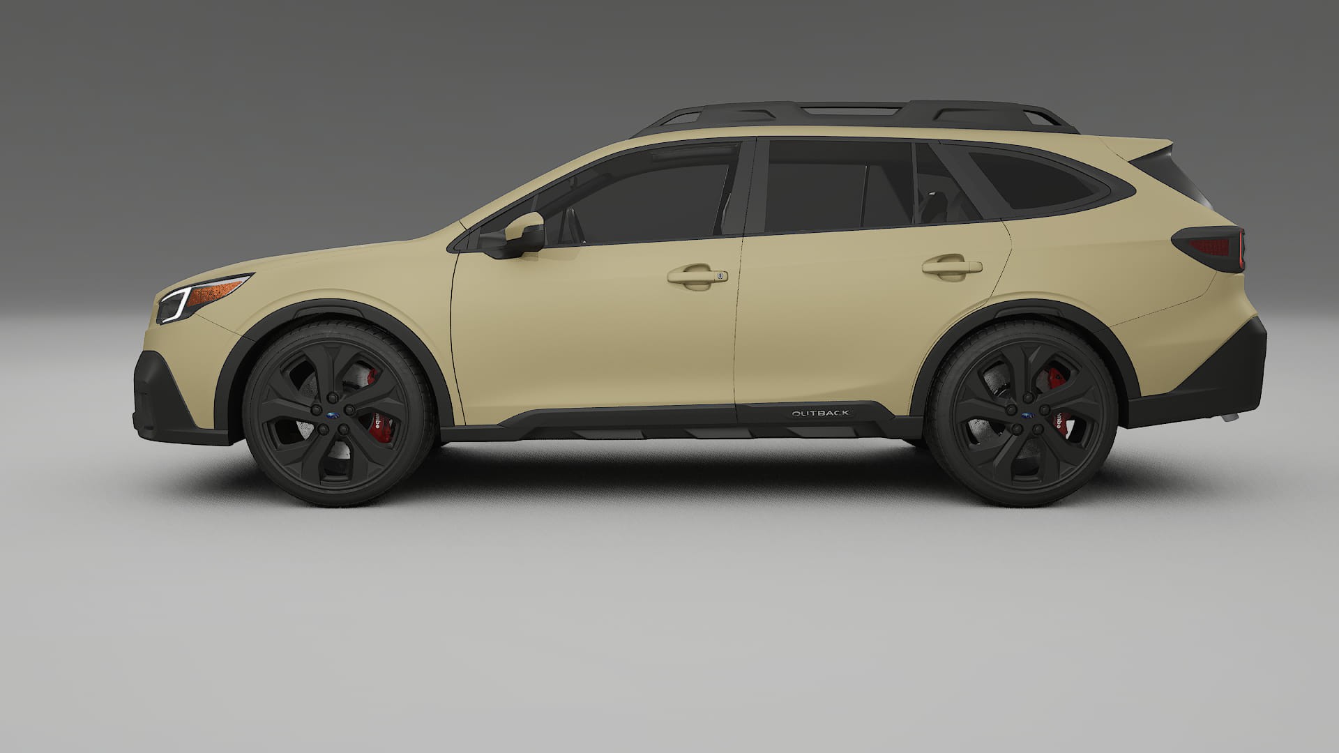 Subaru Outback VI BS prefacelift pre LCI TPU Lakbeschermingsfolie | SAND Kleurveranderende PPF – Volledig Voorgesneden Kit