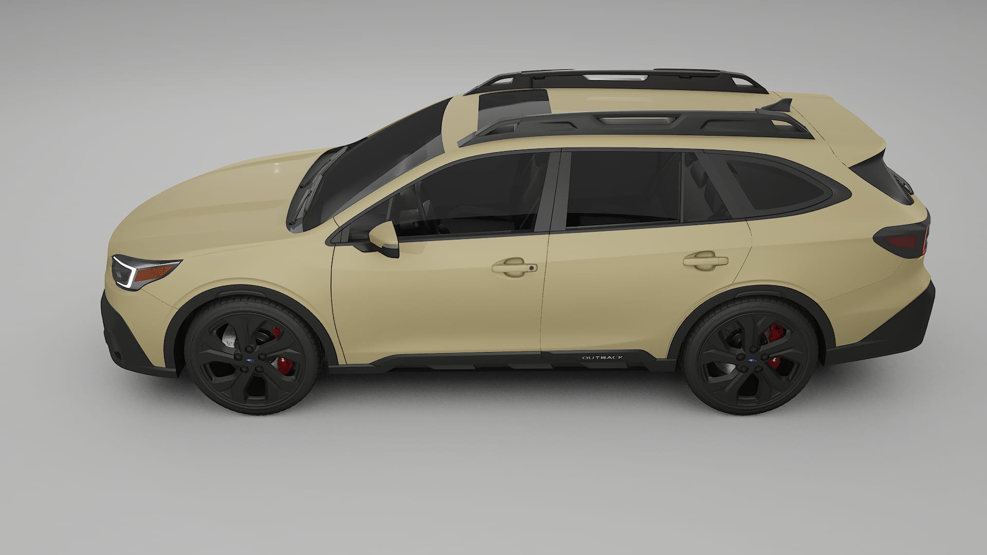 Subaru Outback VI BS prefacelift pre LCI TPU Lakbeschermingsfolie | SAND Kleurveranderende PPF – Volledig Voorgesneden Kit