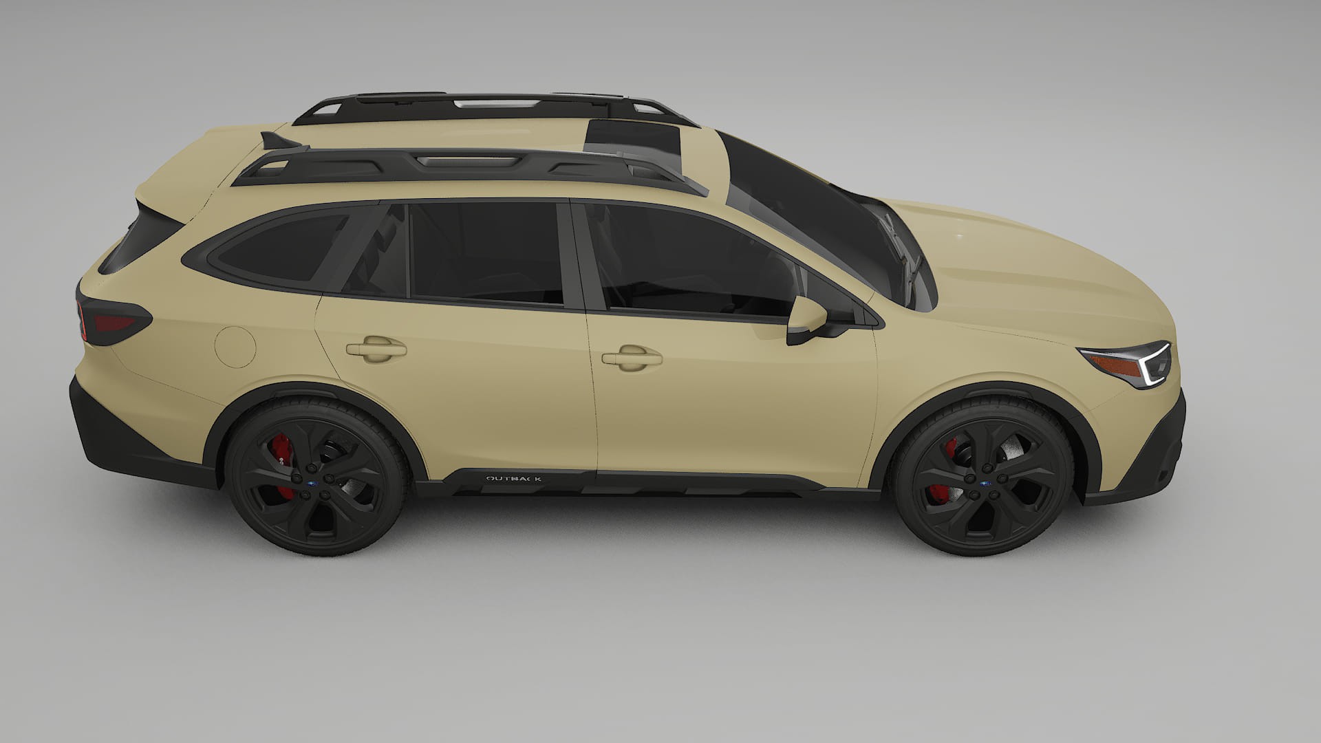 Subaru Outback VI BS prefacelift pre LCI TPU Lakbeschermingsfolie | SAND Kleurveranderende PPF – Volledig Voorgesneden Kit