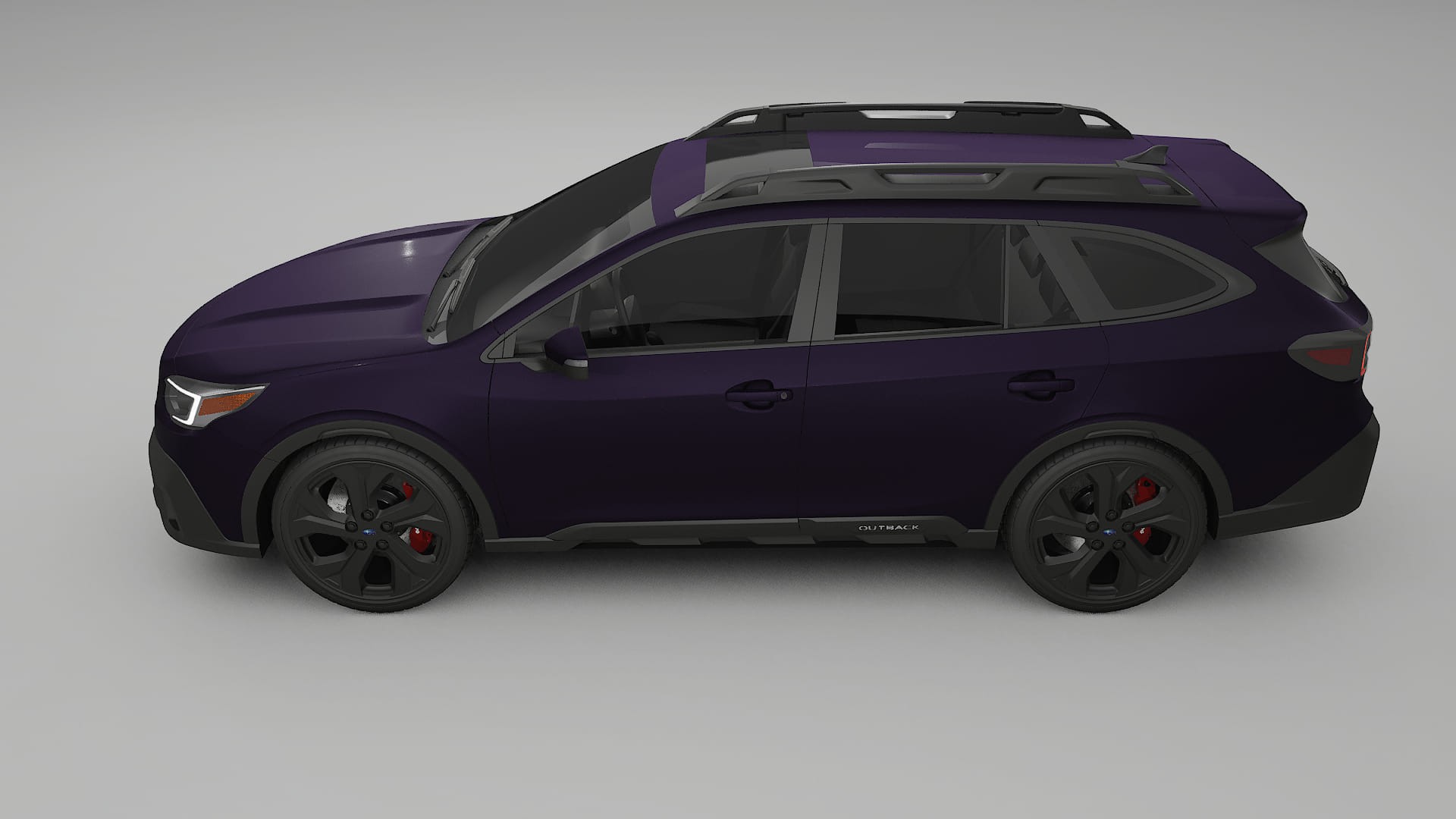 Subaru Outback VI BS prefacelift pre LCI TPU Lakbeschermingsfolie | VIOLET Kleurveranderende PPF – Volledig Voorgesneden Kit