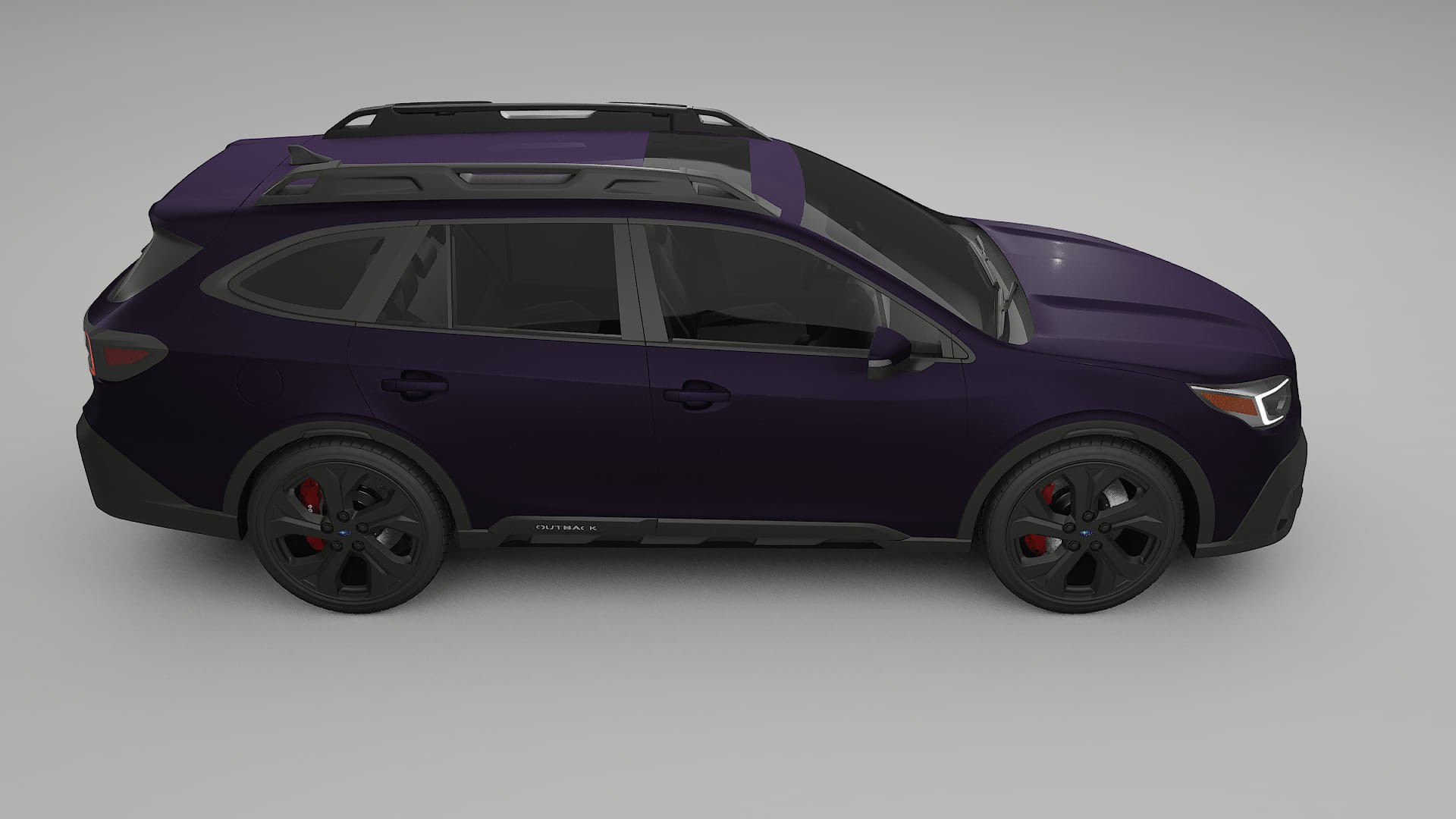 Subaru Outback VI BS prefacelift pre LCI TPU Lakbeschermingsfolie | VIOLET Kleurveranderende PPF – Volledig Voorgesneden Kit
