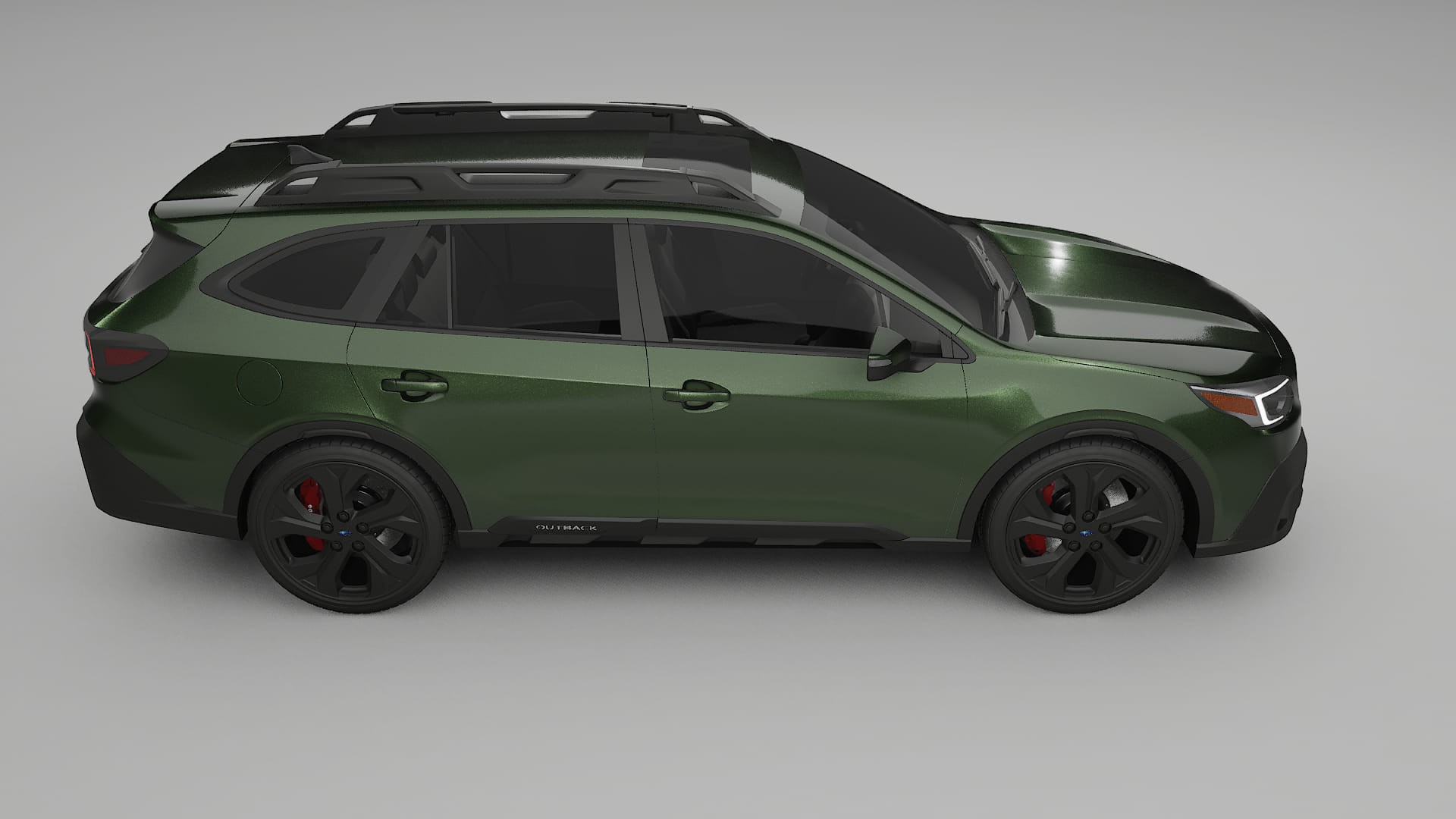 Subaru Outback VI BS prefacelift pre LCI TPU Lakbeschermingsfolie | LAGOON Kleurveranderende PPF – Volledig Voorgesneden Kit