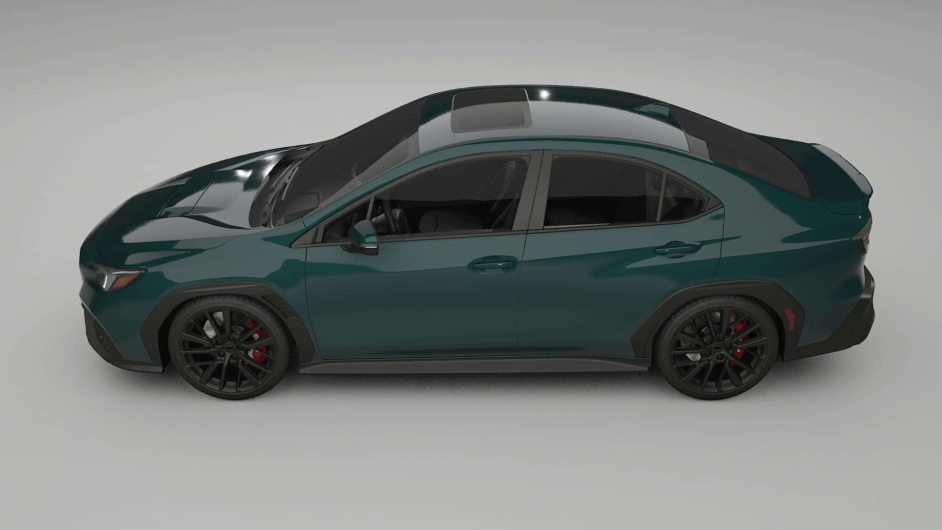 Subaru WRX VB TPU Lakbeschermingsfolie | INFERNO Kleurveranderende PPF – Volledig Voorgesneden Kit