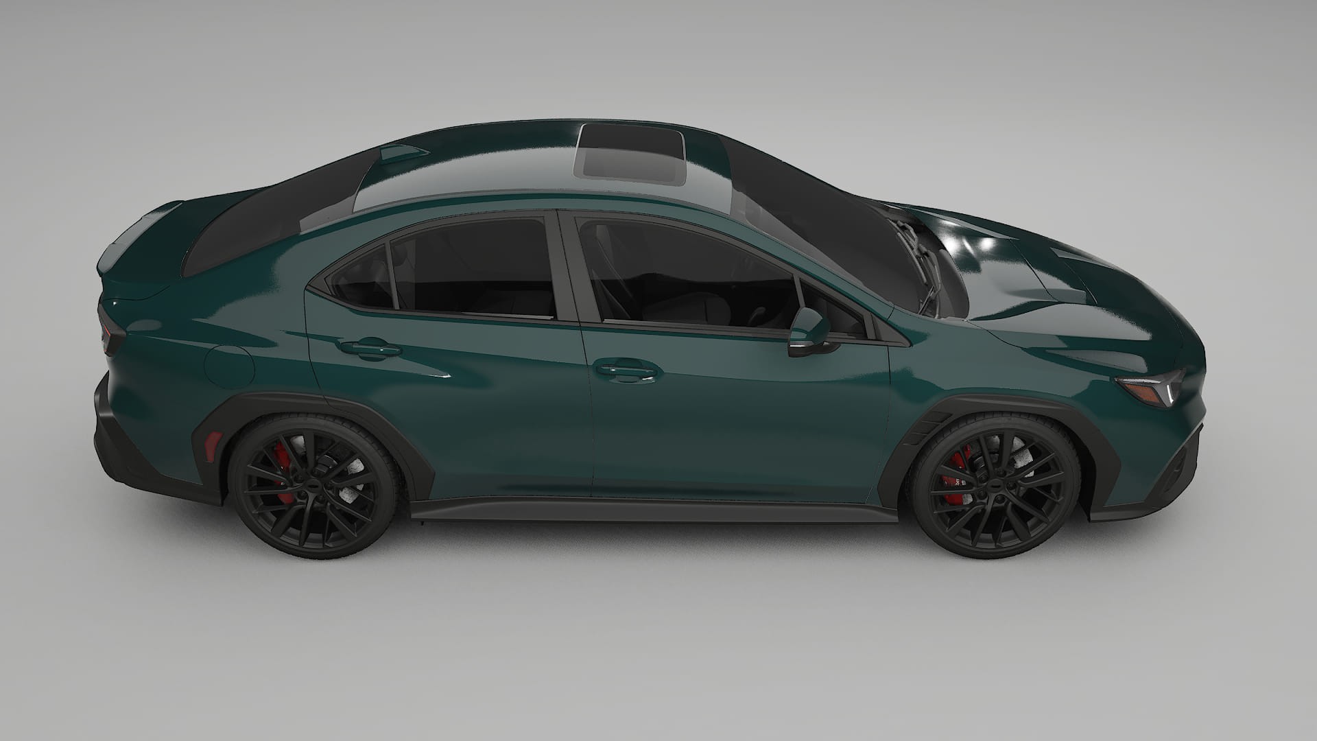 Subaru WRX VB TPU Lakbeschermingsfolie | INFERNO Kleurveranderende PPF – Volledig Voorgesneden Kit