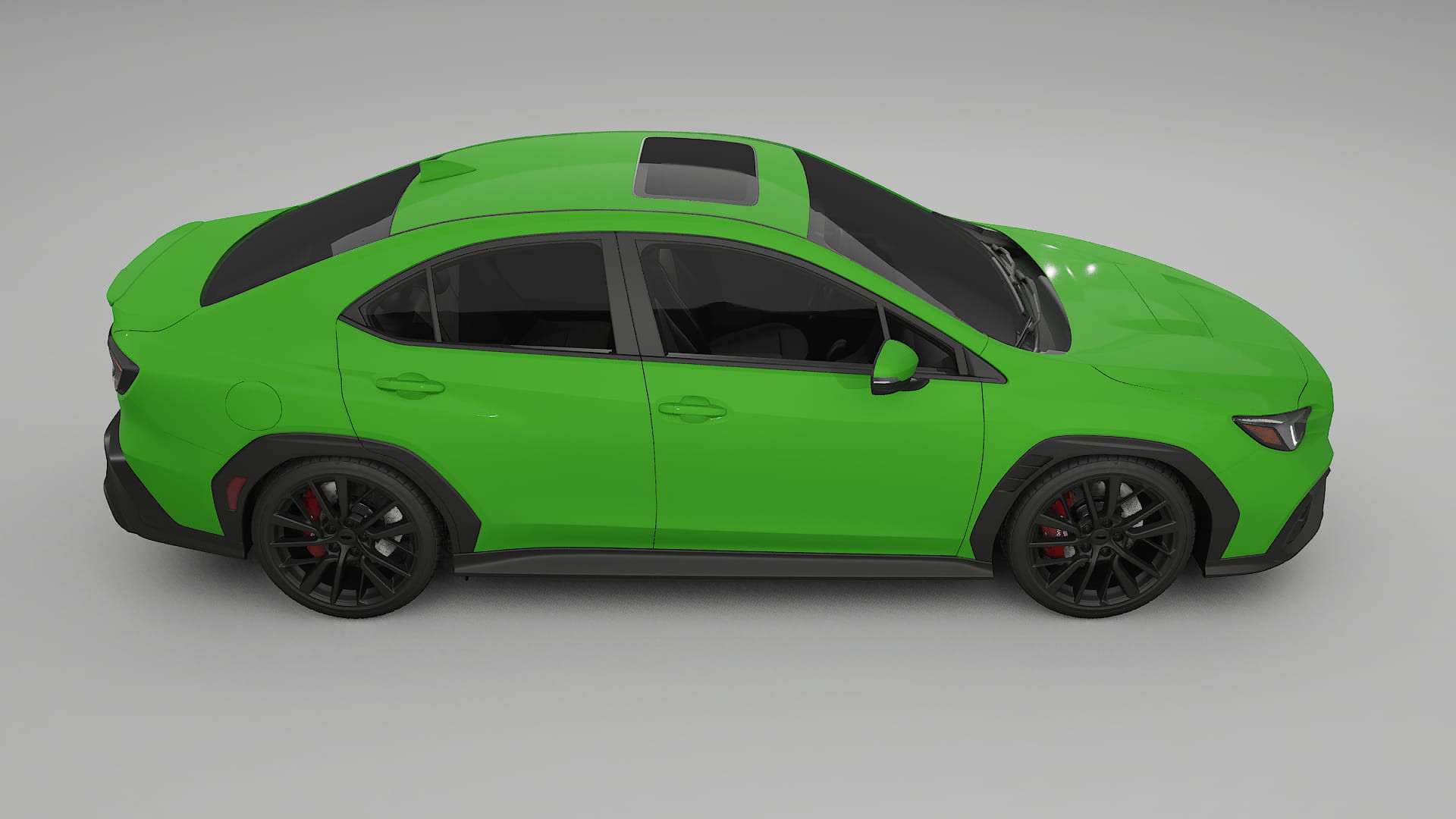 Subaru WRX VB TPU Lakbeschermingsfolie | VENOM Kleurveranderende PPF – Volledig Voorgesneden Kit