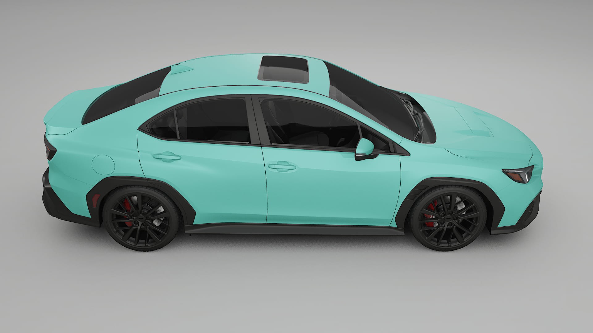 Subaru WRX VB TPU Lakbeschermingsfolie | FROST Kleurveranderende PPF – Volledig Voorgesneden Kit