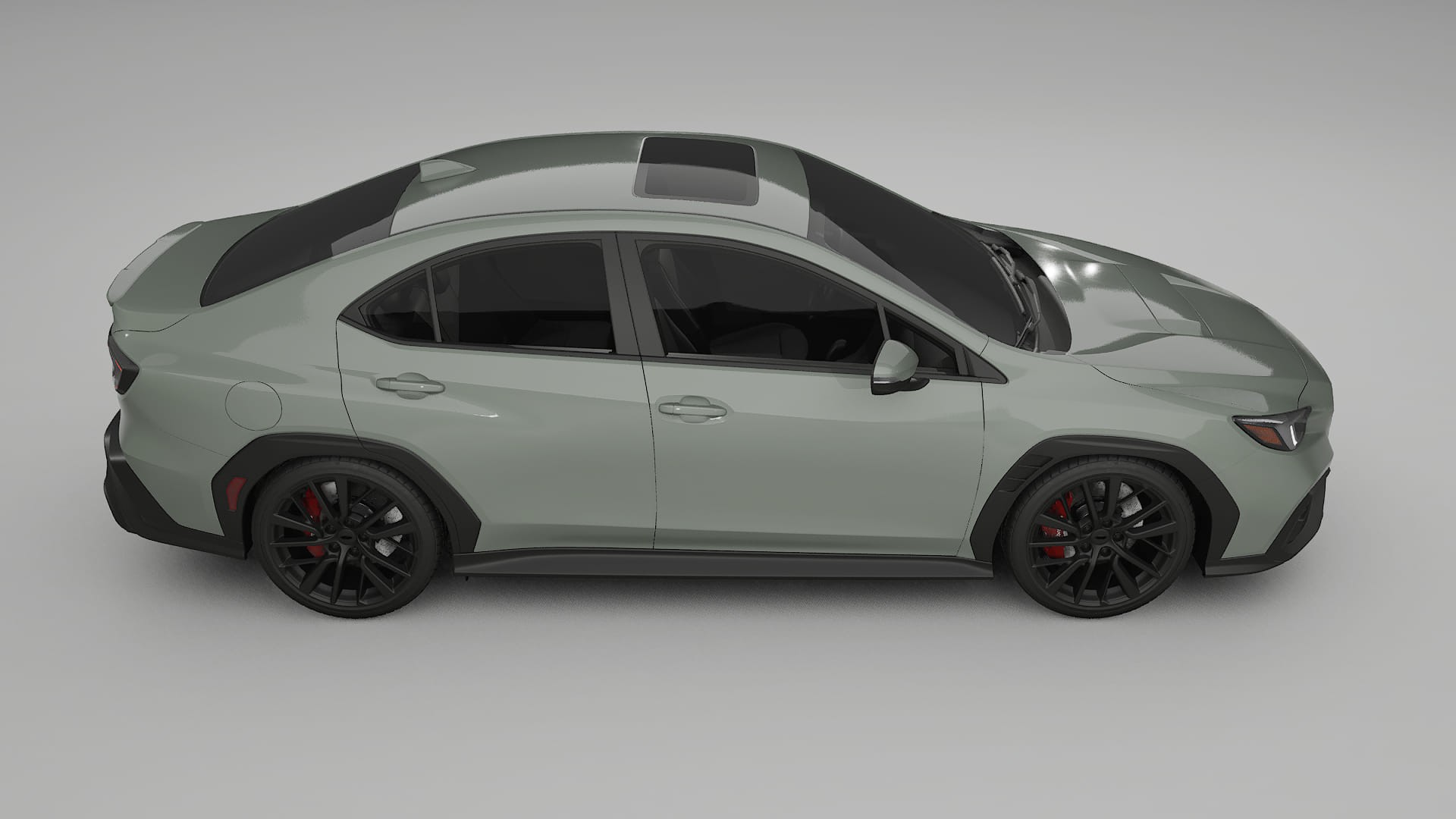 Subaru WRX VB TPU Lakbeschermingsfolie | SLATE Kleurveranderende PPF – Volledig Voorgesneden Kit