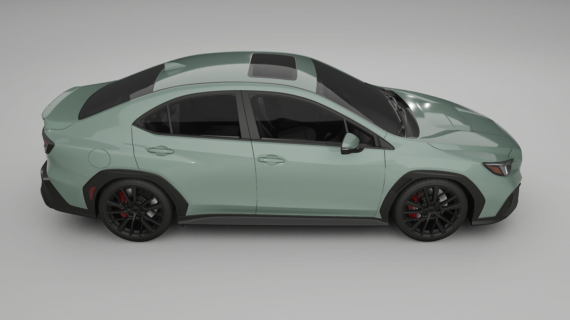 Subaru WRX VB TPU Lakbeschermingsfolie | CINDER Kleurveranderende PPF – Volledig Voorgesneden Kit