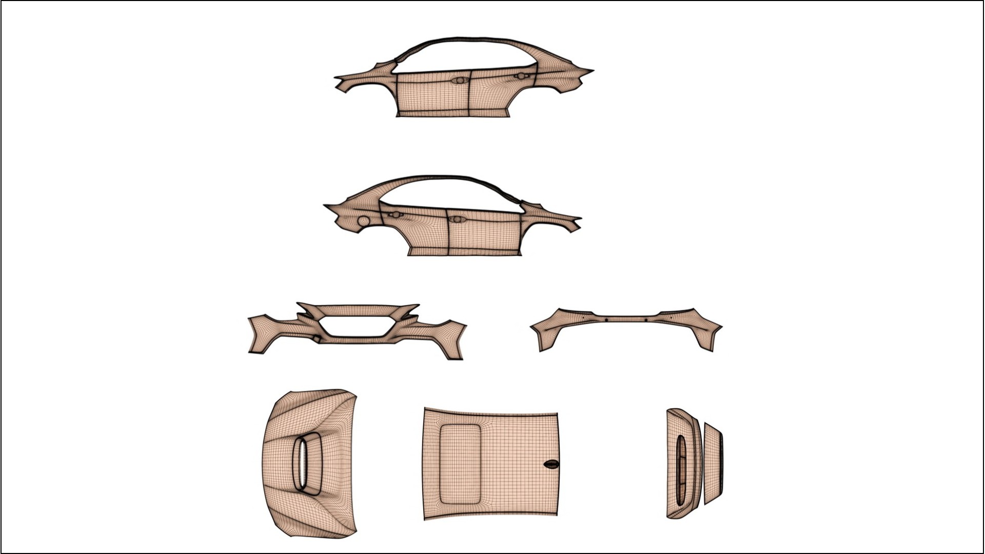 Subaru WRX VB TPU Lakbeschermingsfolie | ROCKET Kleurveranderende PPF – Volledig Voorgesneden Kit 2