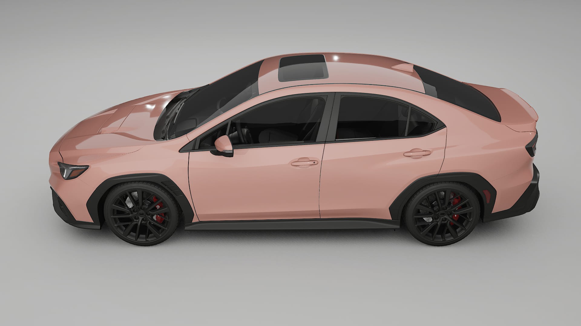Subaru WRX VB TPU Lakbeschermingsfolie | BLUSH Kleurveranderende PPF – Volledig Voorgesneden Kit