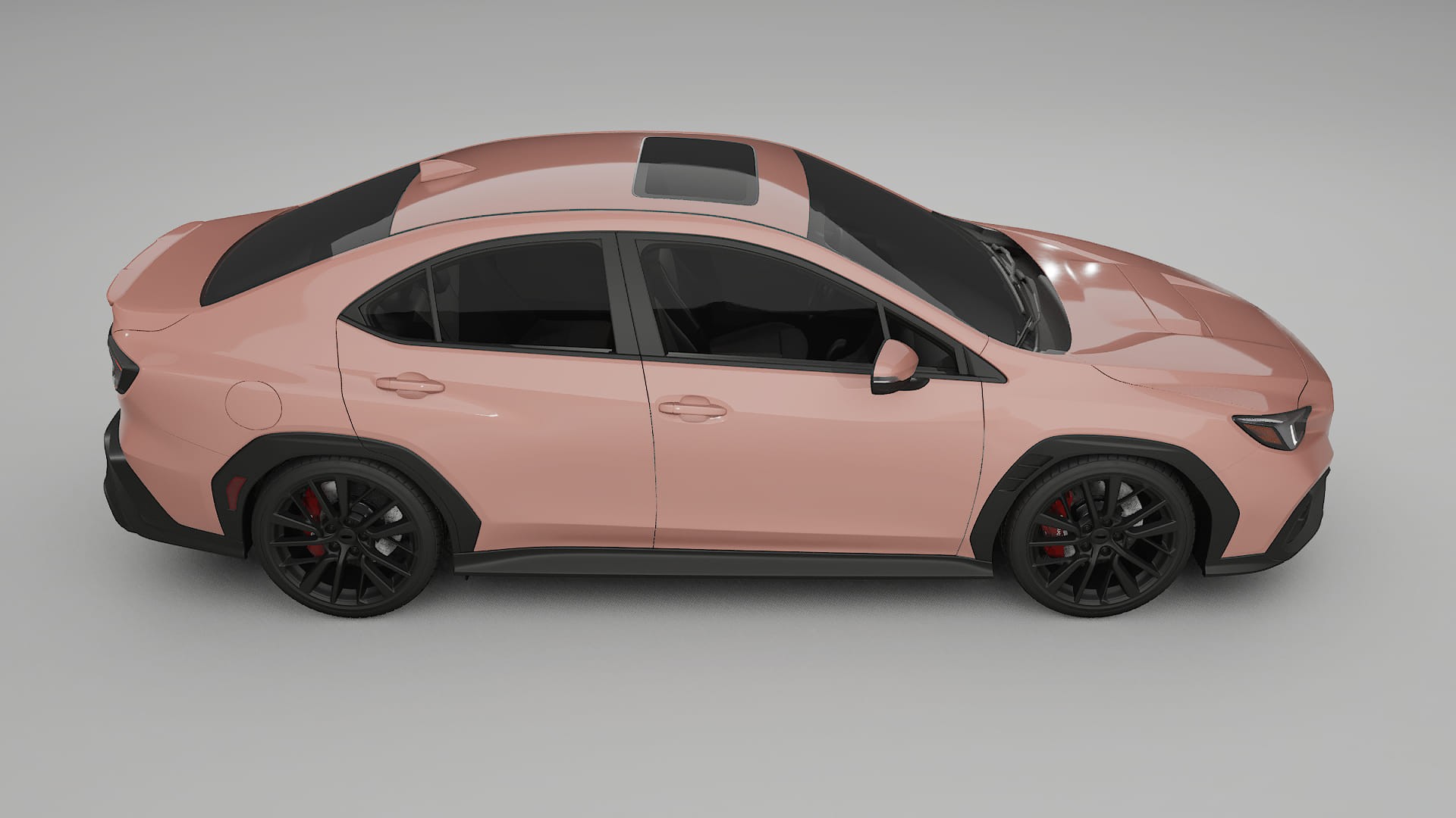 Subaru WRX VB TPU Lakbeschermingsfolie | BLUSH Kleurveranderende PPF – Volledig Voorgesneden Kit
