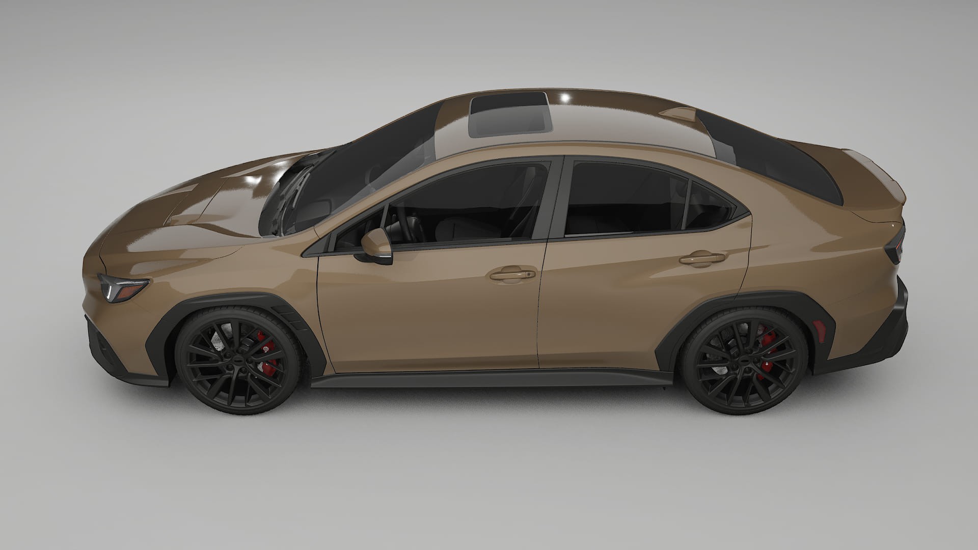 Subaru WRX VB TPU Lakbeschermingsfolie | SAHARA Kleurveranderende PPF – Volledig Voorgesneden Kit