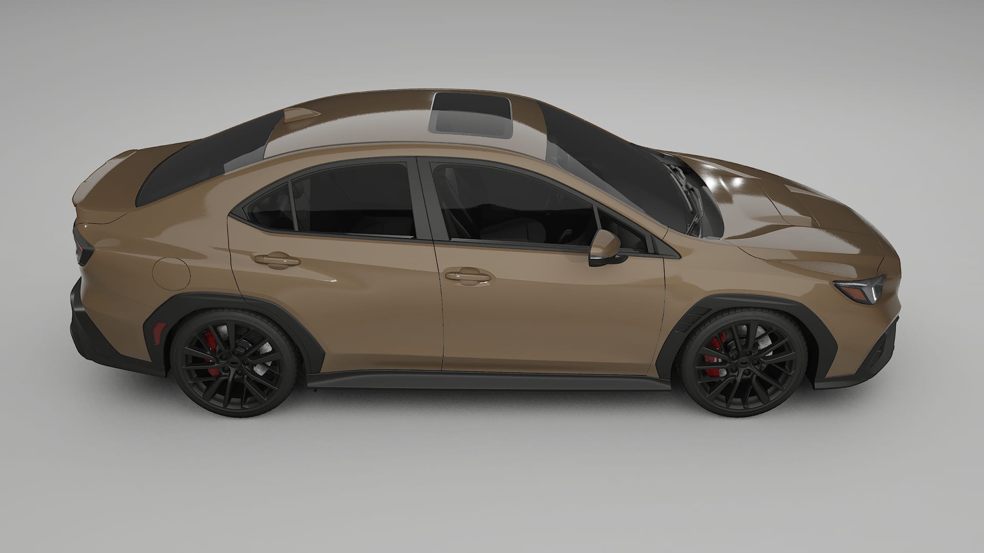 Subaru WRX VB TPU Lakbeschermingsfolie | SAHARA Kleurveranderende PPF – Volledig Voorgesneden Kit