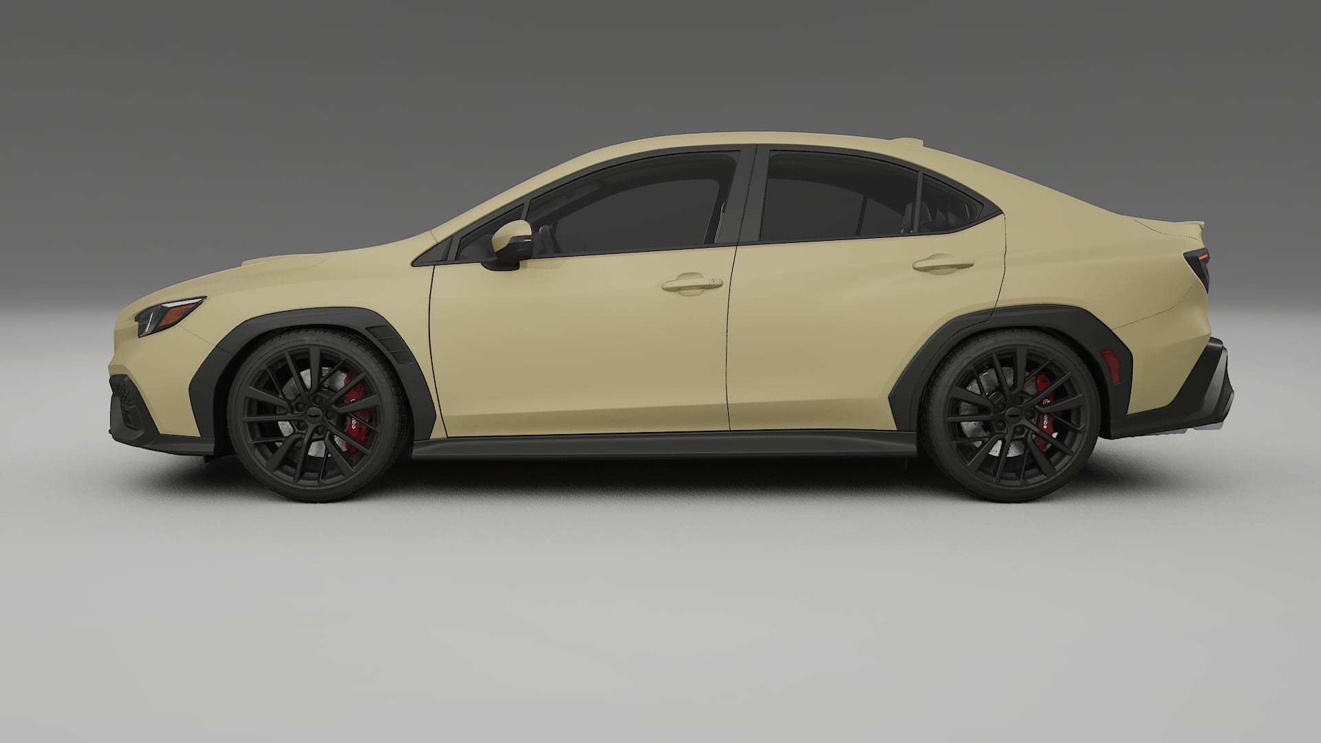 Subaru WRX VB TPU Lakbeschermingsfolie | SAND Kleurveranderende PPF – Volledig Voorgesneden Kit