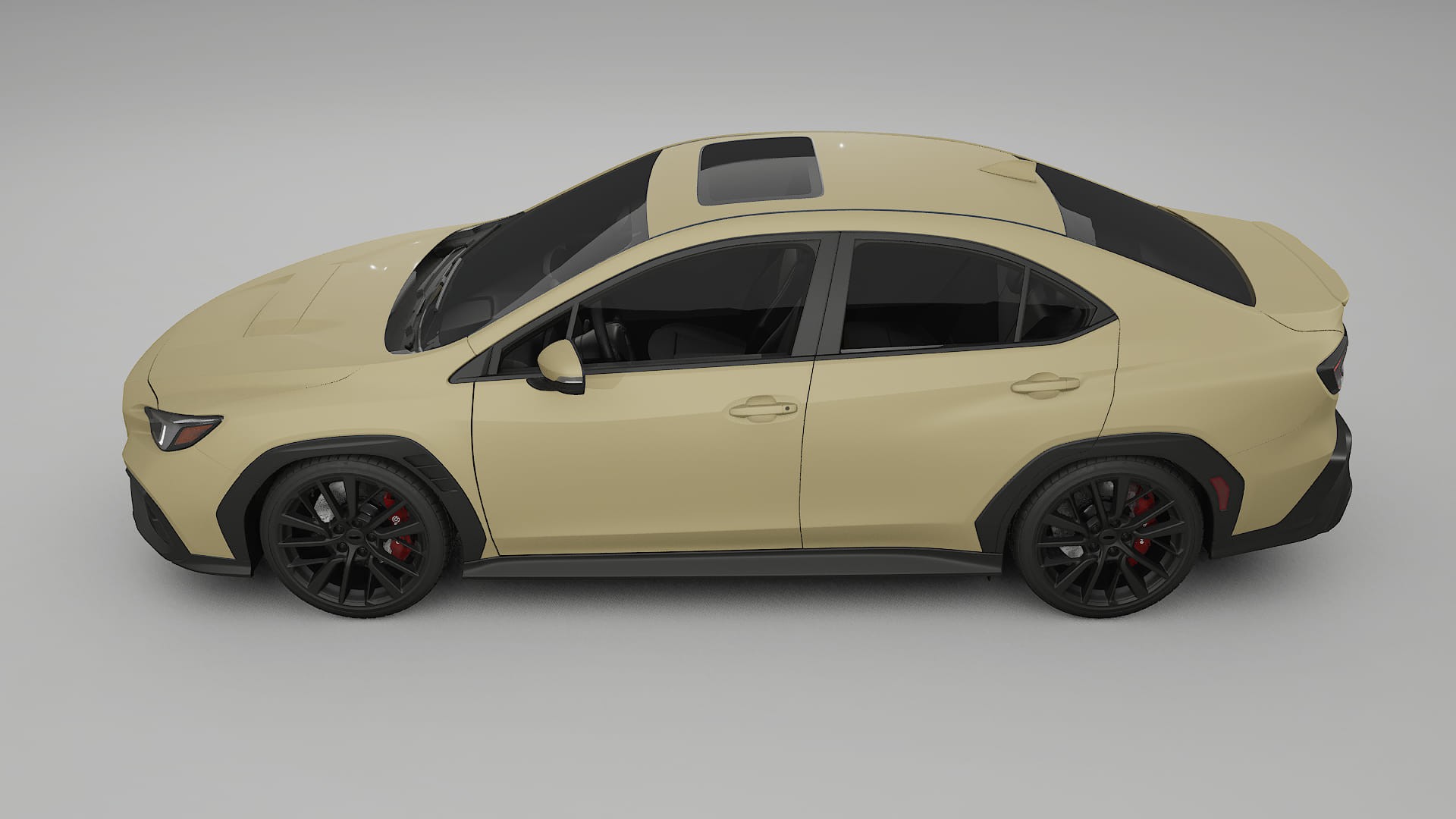 Subaru WRX VB TPU Lakbeschermingsfolie | SAND Kleurveranderende PPF – Volledig Voorgesneden Kit