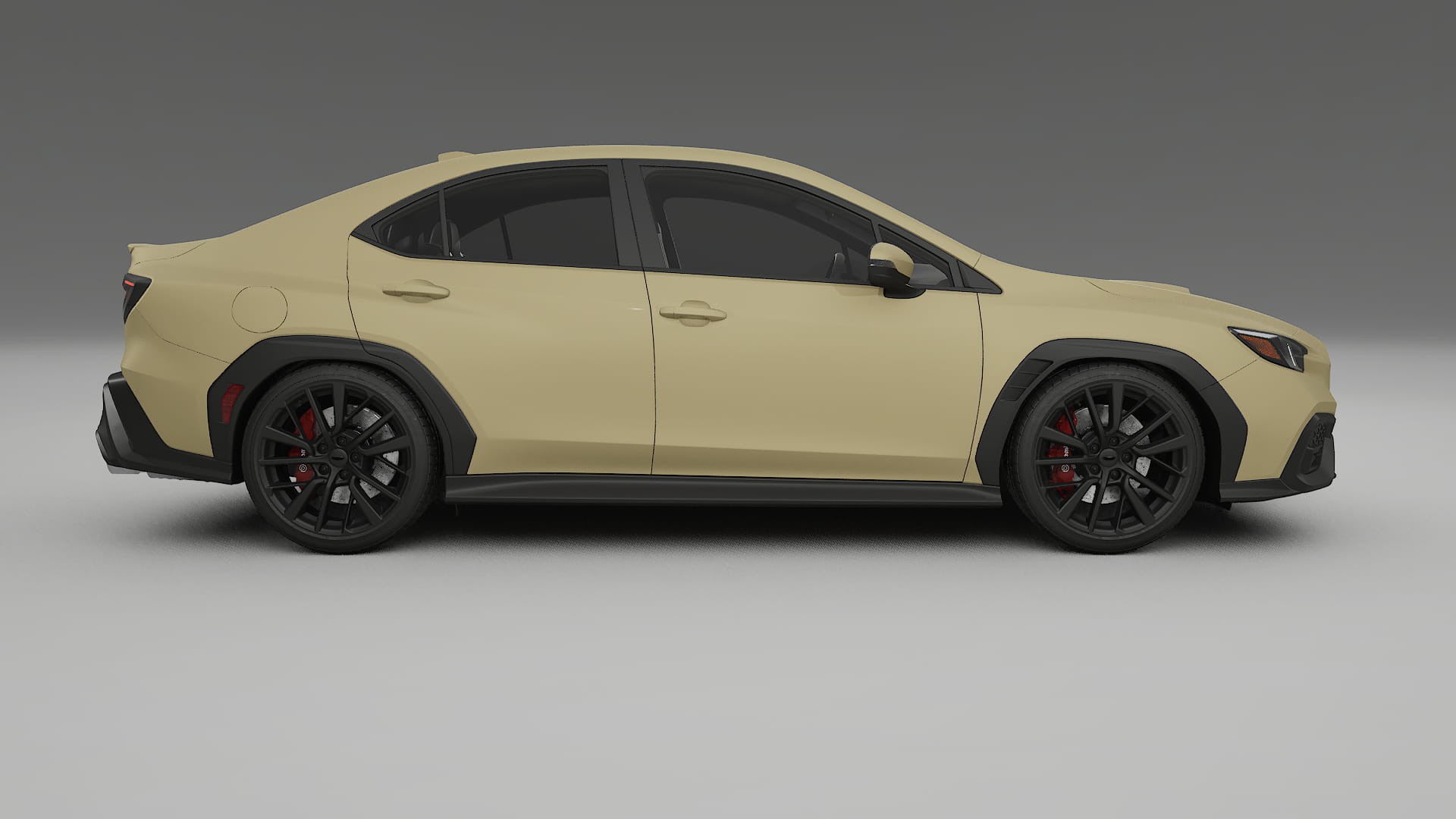 Subaru WRX VB TPU Lakbeschermingsfolie | SAND Kleurveranderende PPF – Volledig Voorgesneden Kit