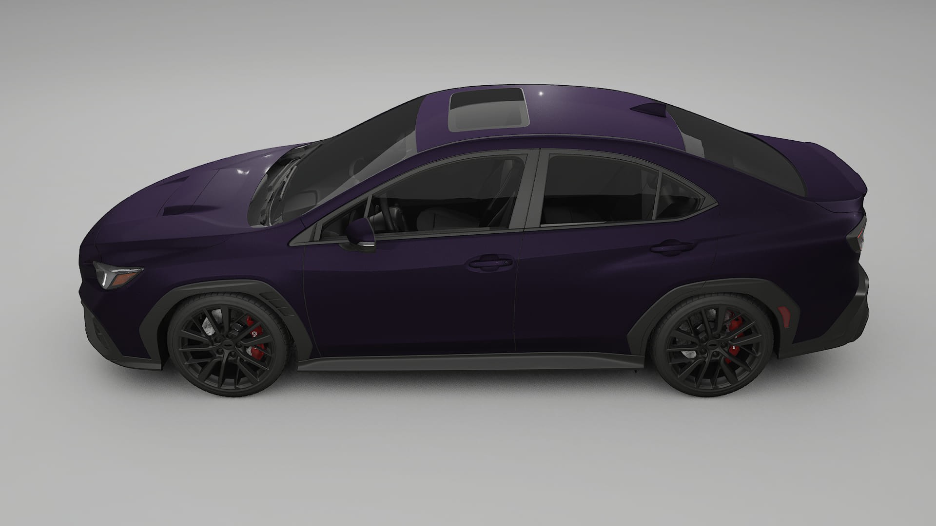 Subaru WRX VB TPU Lakbeschermingsfolie | VIOLET Kleurveranderende PPF – Volledig Voorgesneden Kit