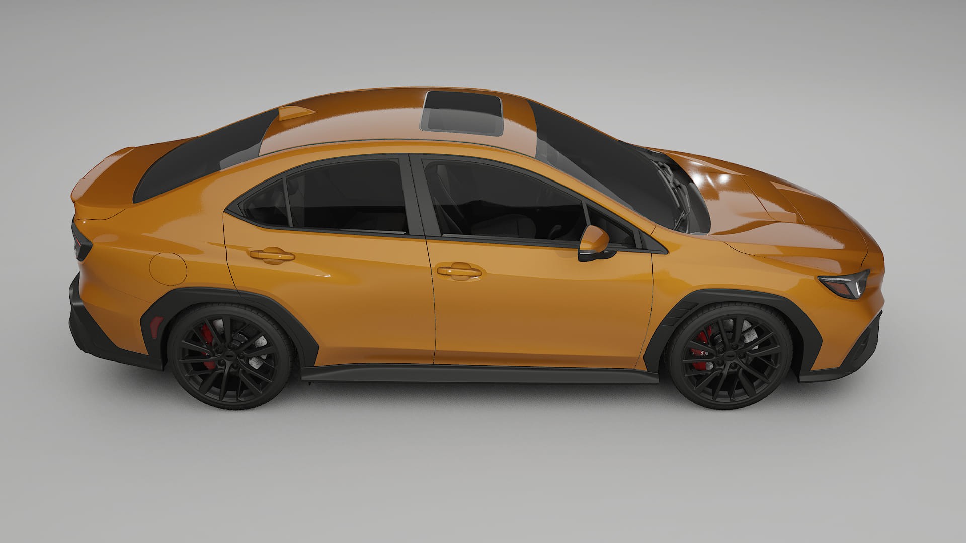Subaru WRX VB TPU Lakbeschermingsfolie | DAISY Kleurveranderende PPF – Volledig Voorgesneden Kit