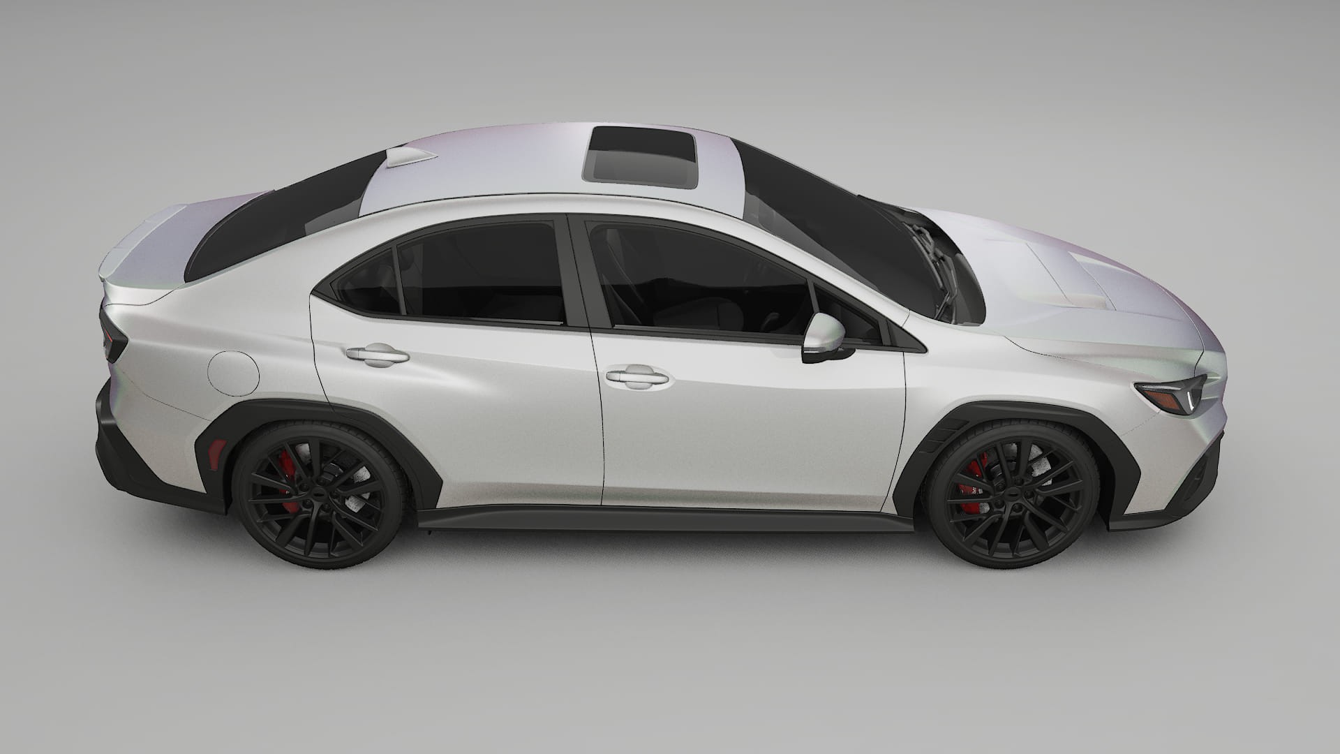 Subaru WRX VB TPU Lakbeschermingsfolie | NEBULA Kleurveranderende PPF – Volledig Voorgesneden Kit