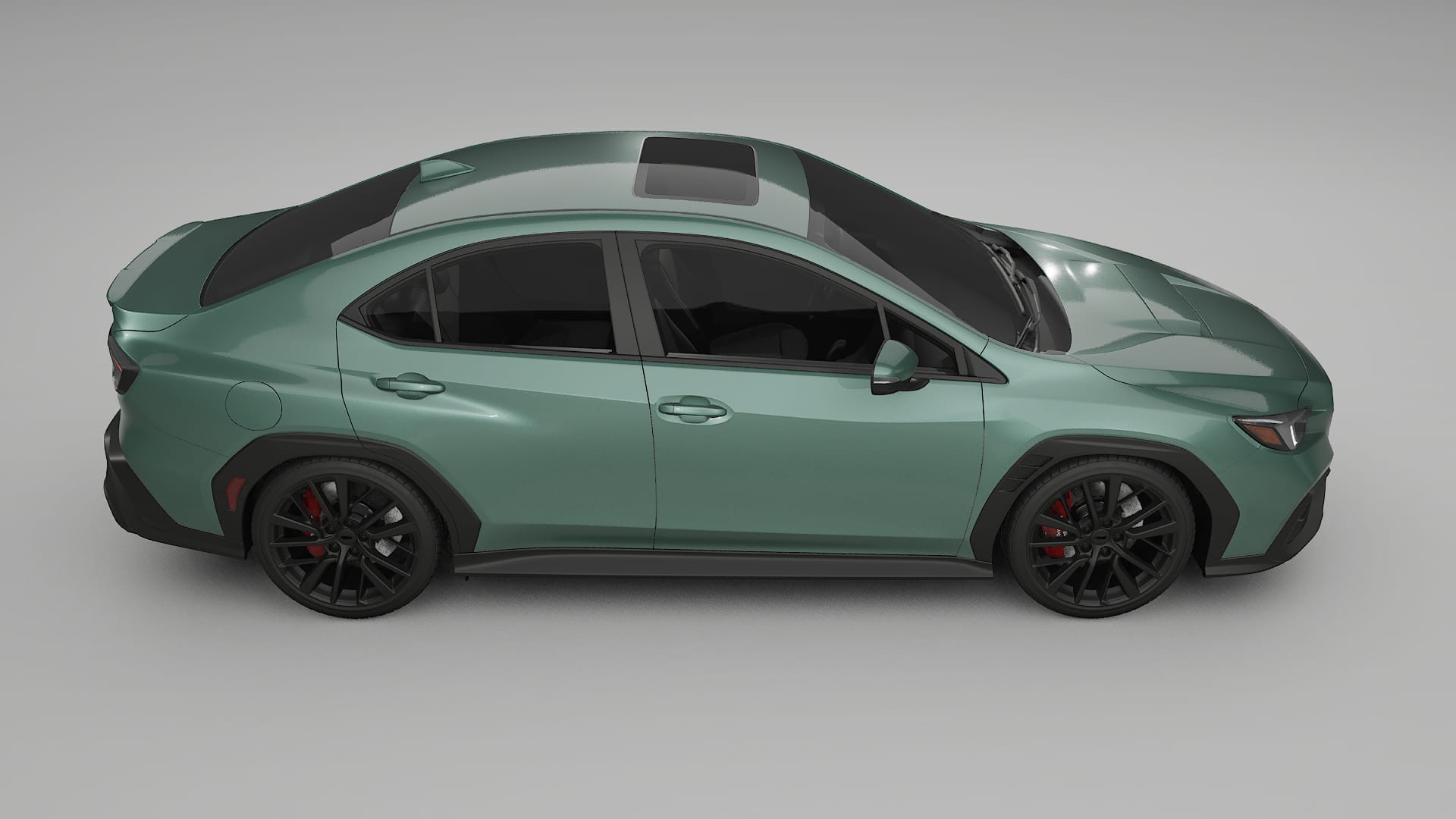 Subaru WRX VB TPU Lakbeschermingsfolie | EVERGREEN Kleurveranderende PPF – Volledig Voorgesneden Kit