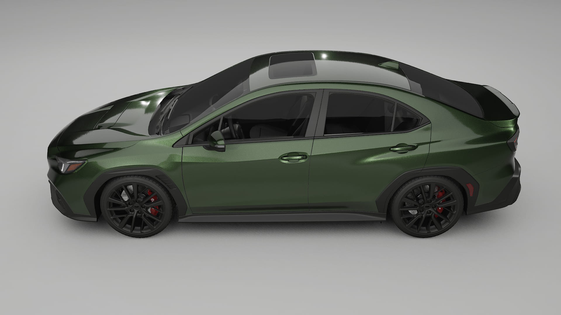 Subaru WRX VB TPU Lakbeschermingsfolie | LAGOON Kleurveranderende PPF – Volledig Voorgesneden Kit